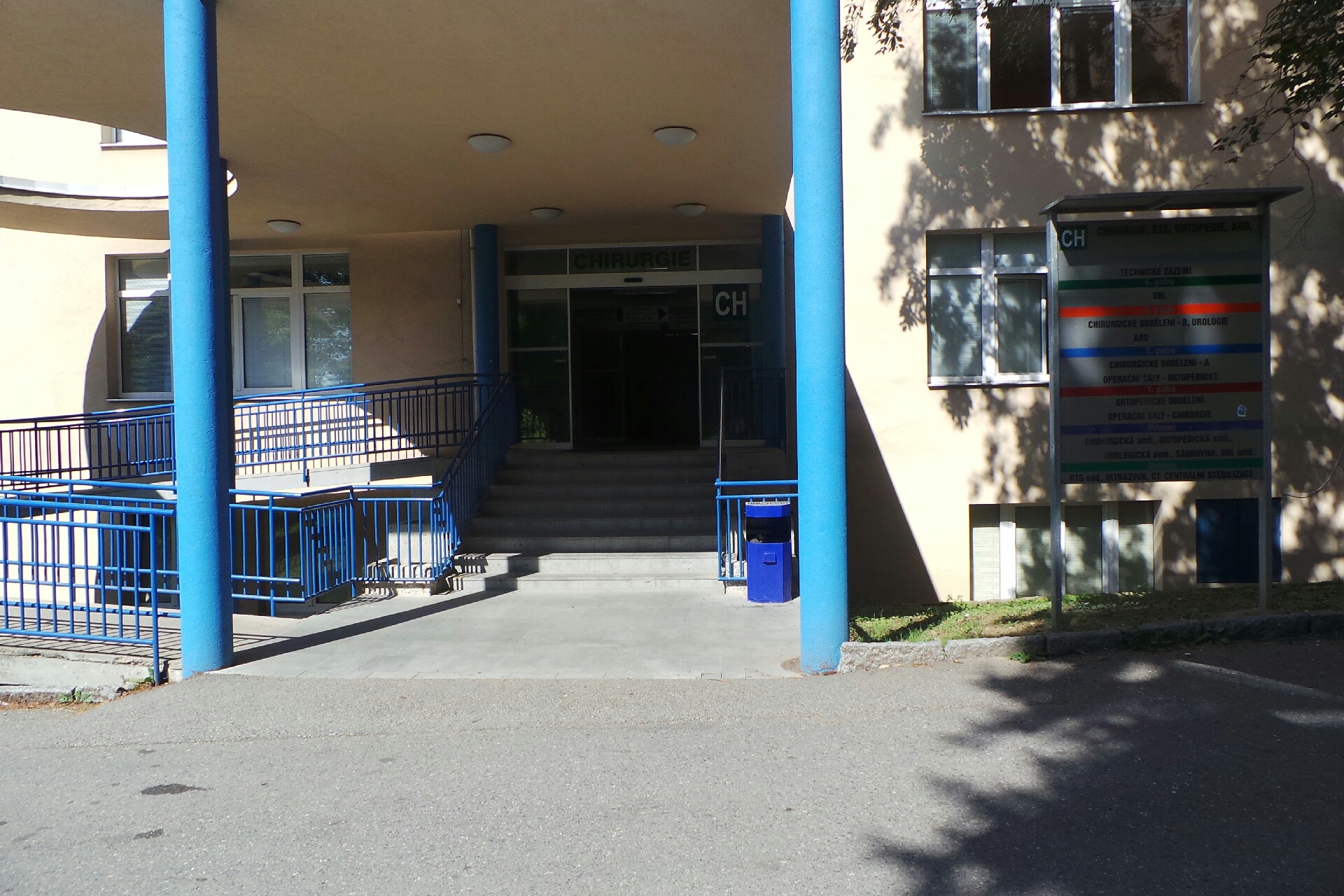 Všeobecná chirurgická ambulance - Nemocnice Rudolfa a Stefanie Benešov