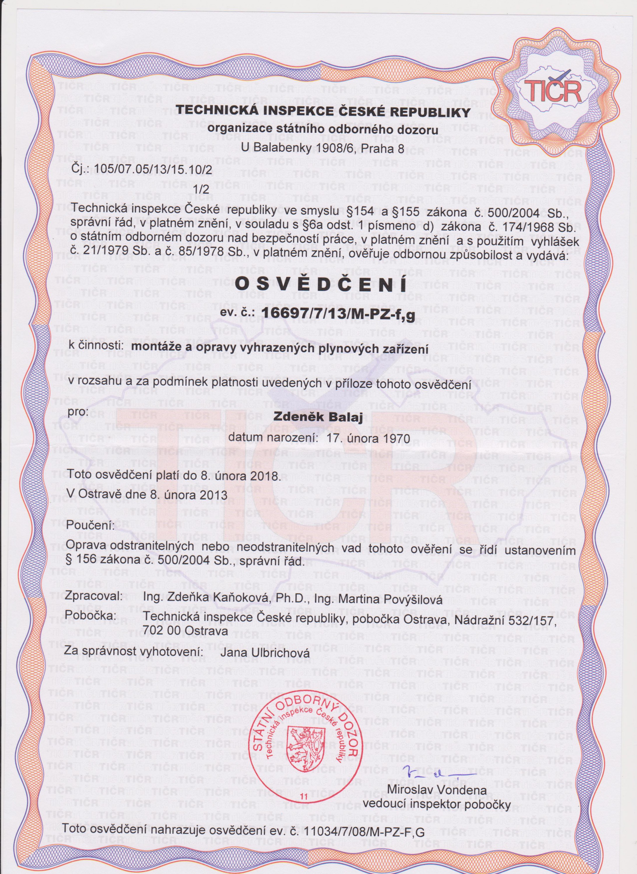 Instalatérství - Zdeněk Balaj foto 2