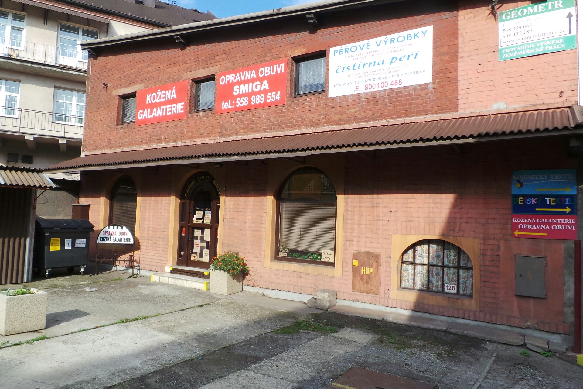 Čistírna peří Mareš