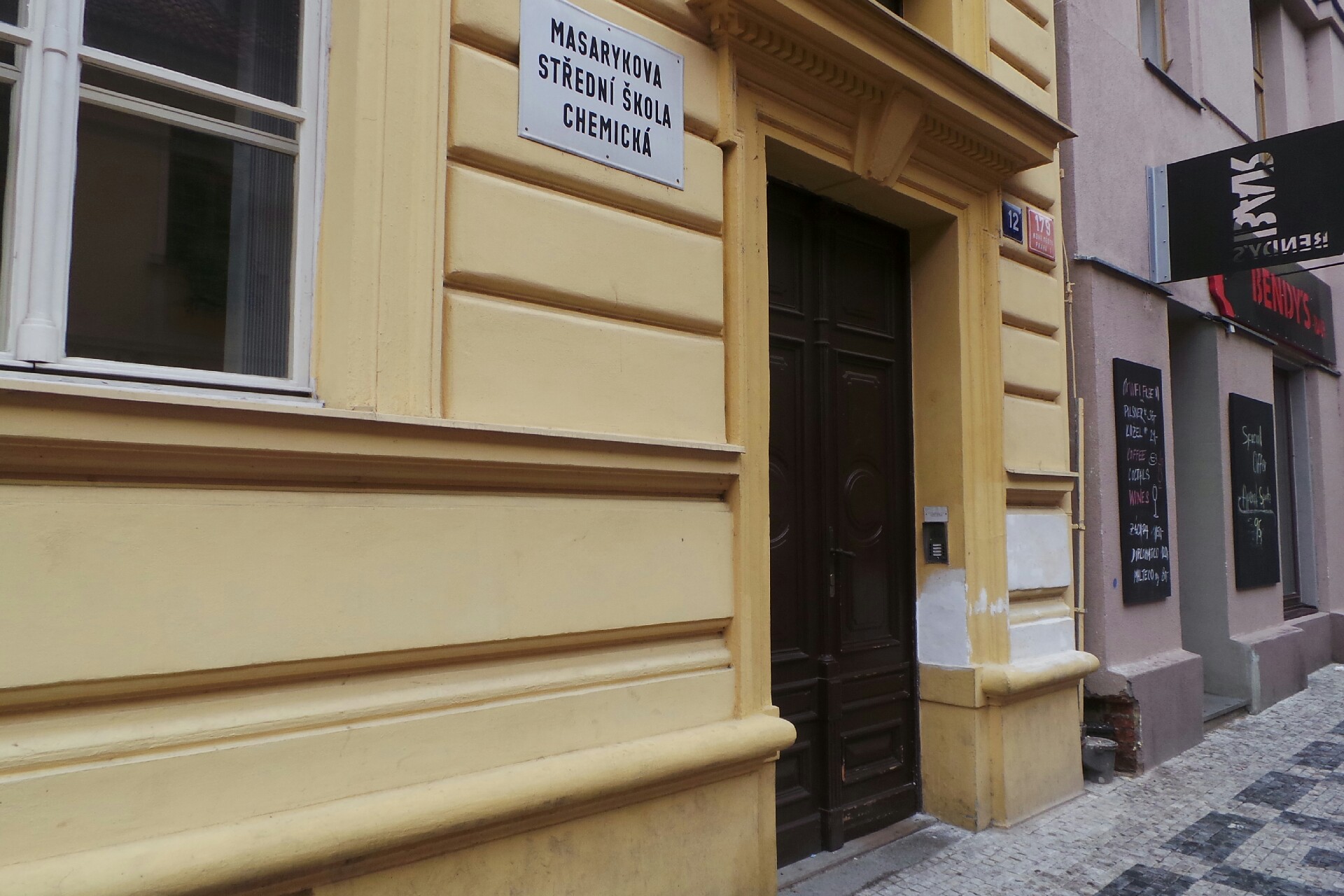 Masarykova střední škola chemická, Praha 1 - Školní jídelna