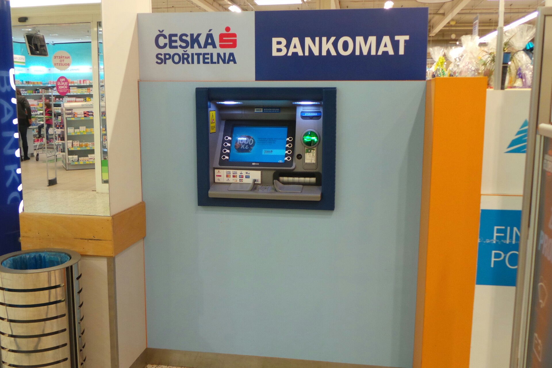 Bankomat České spořitelny