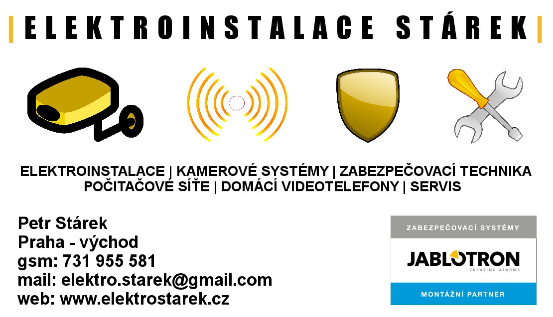 Elektroinstalace Stárek foto 1