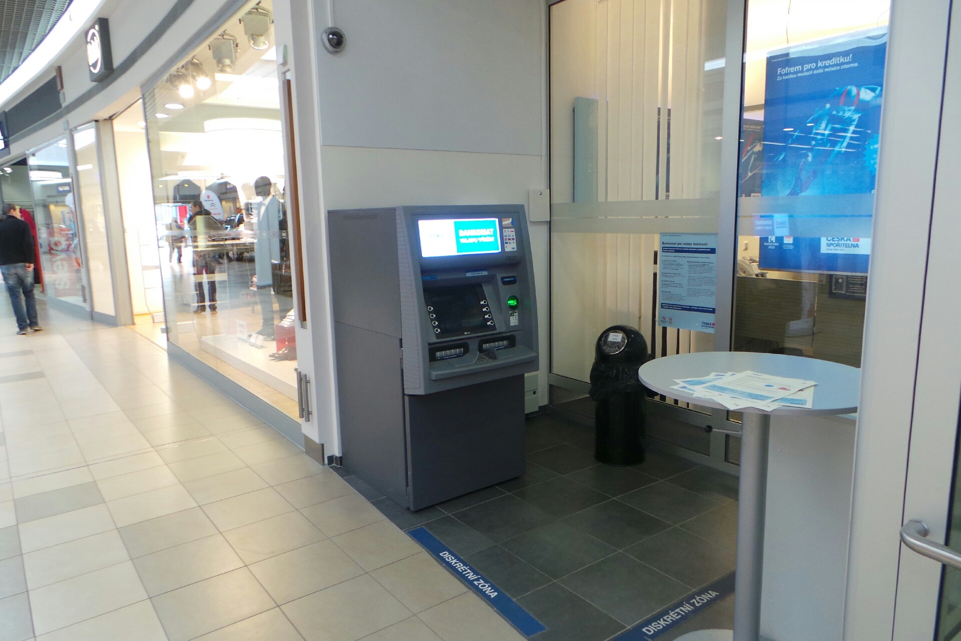 Bankomat České spořitelny