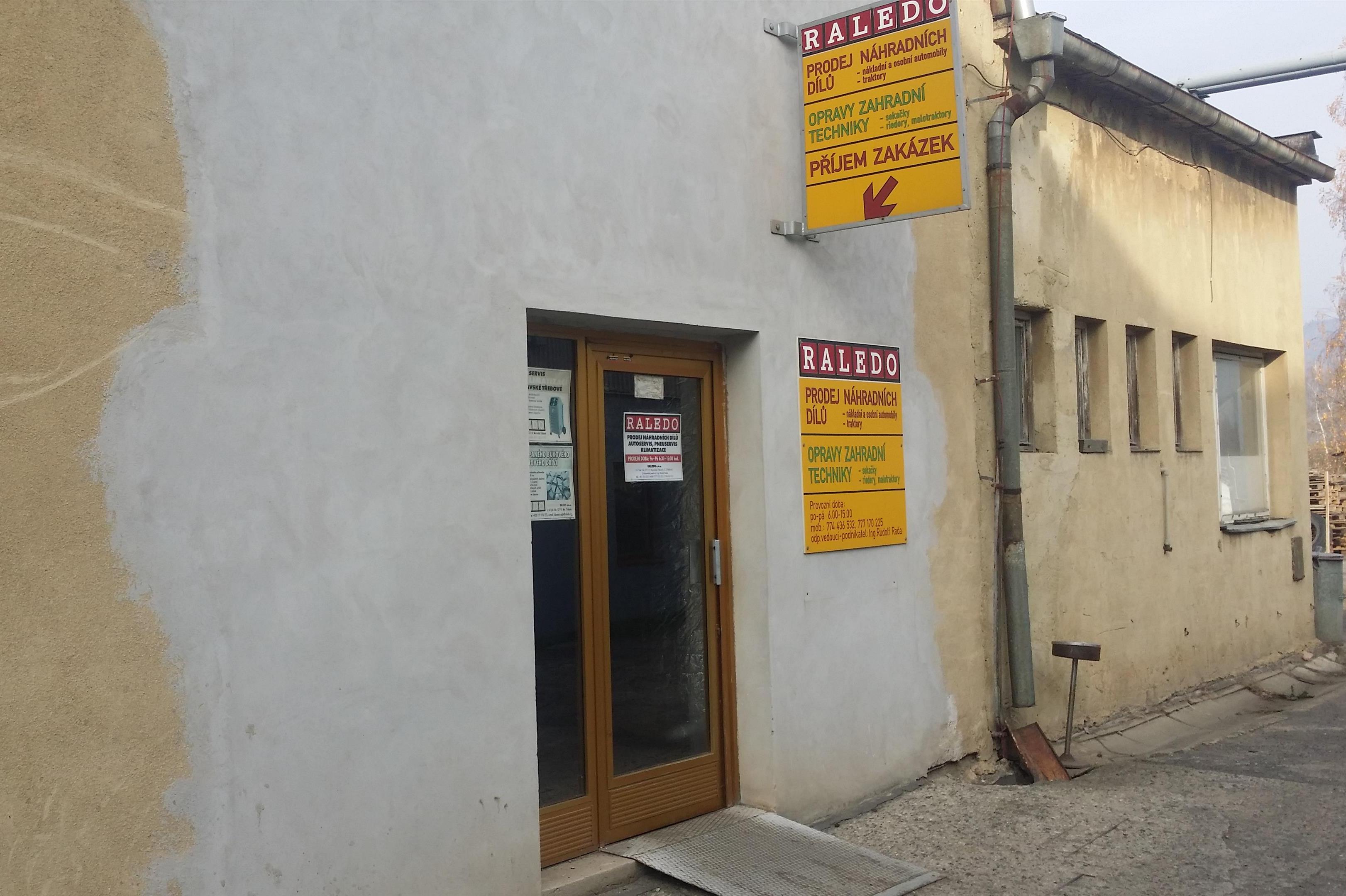 RALEDO - prodej náhradních dílů