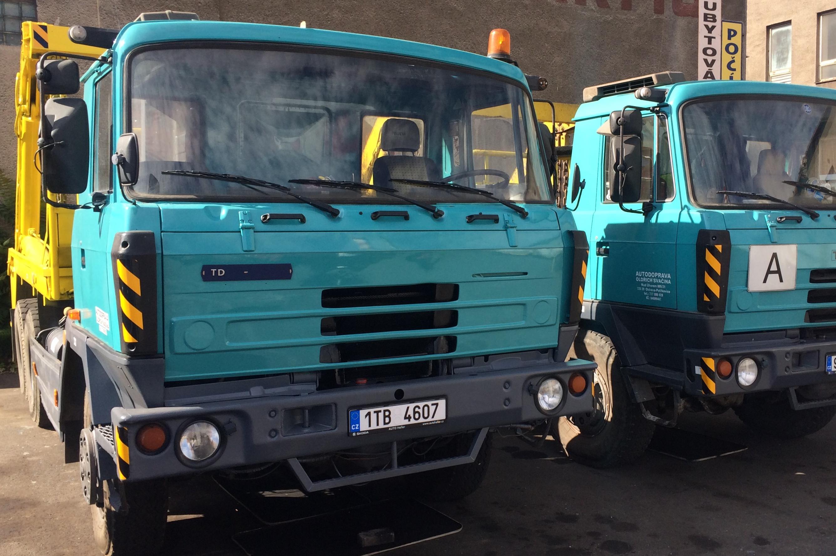 Kontejnerová autodoprava - Oldřich Svačina