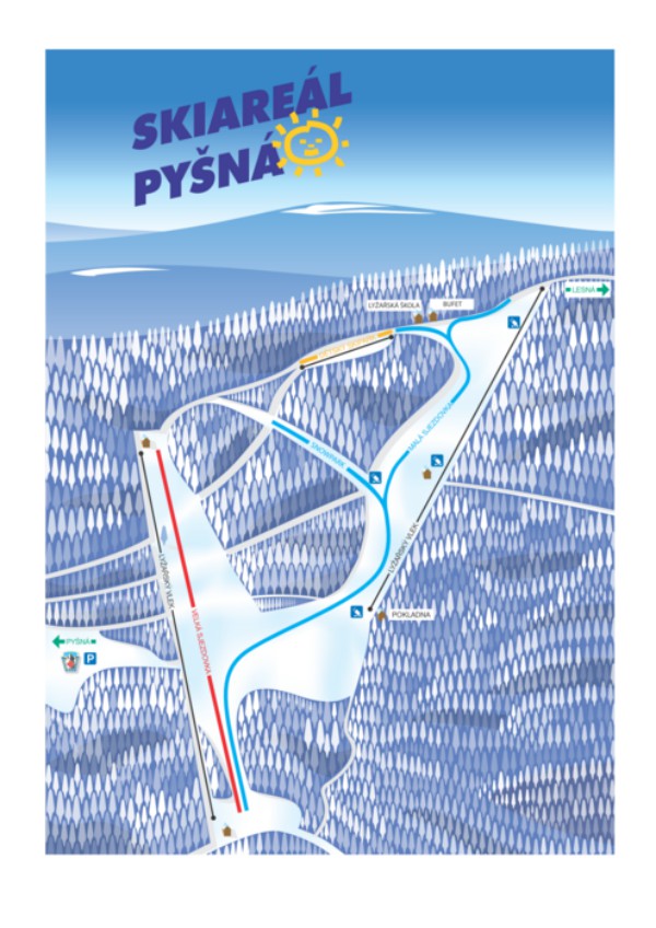 Skiareál Pyšná foto 3