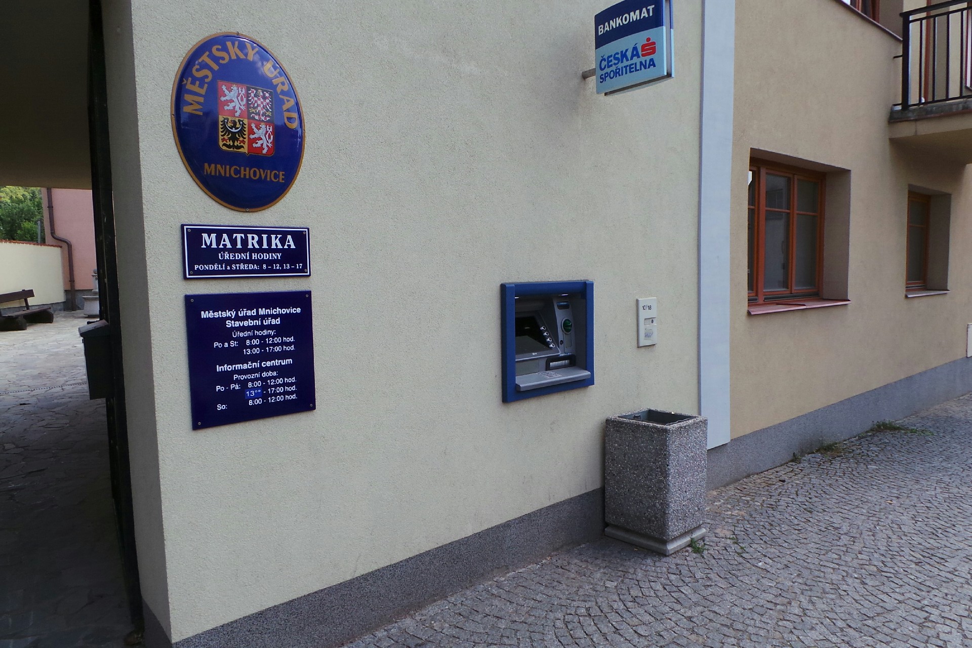 Bankomat České spořitelny