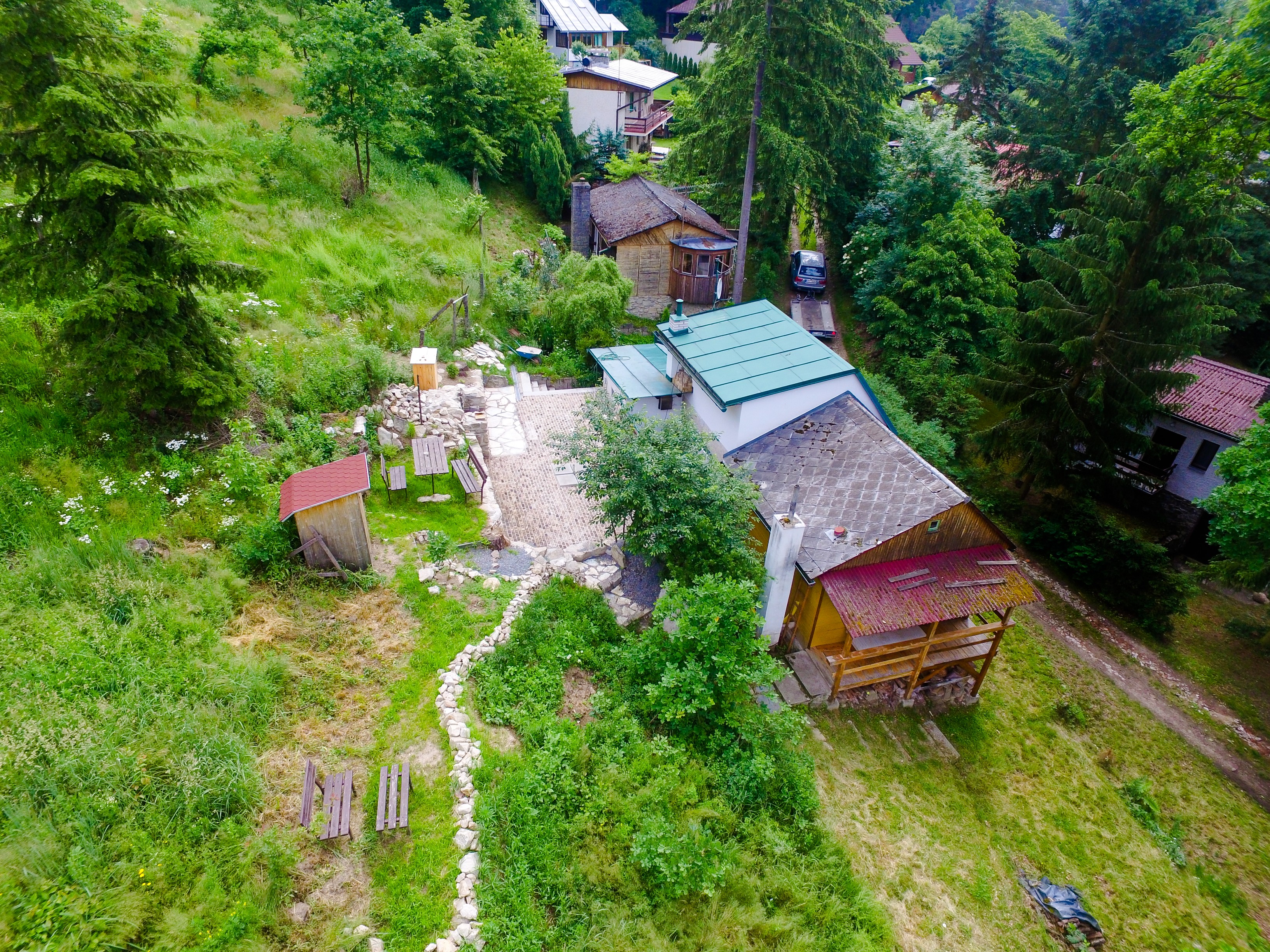 Chata Orlická přehrada foto 3