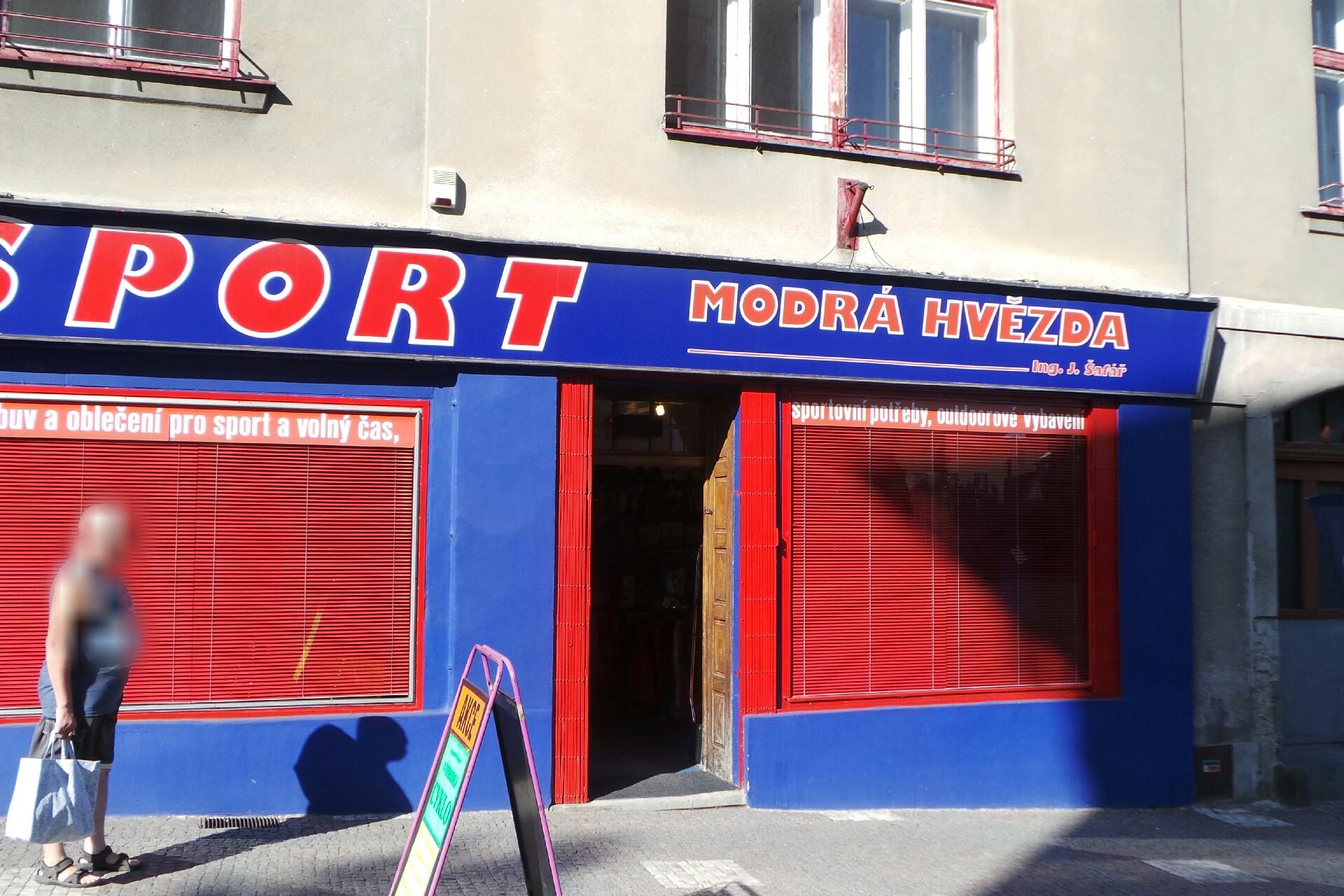 SPORT MODRÁ HVĚZDA