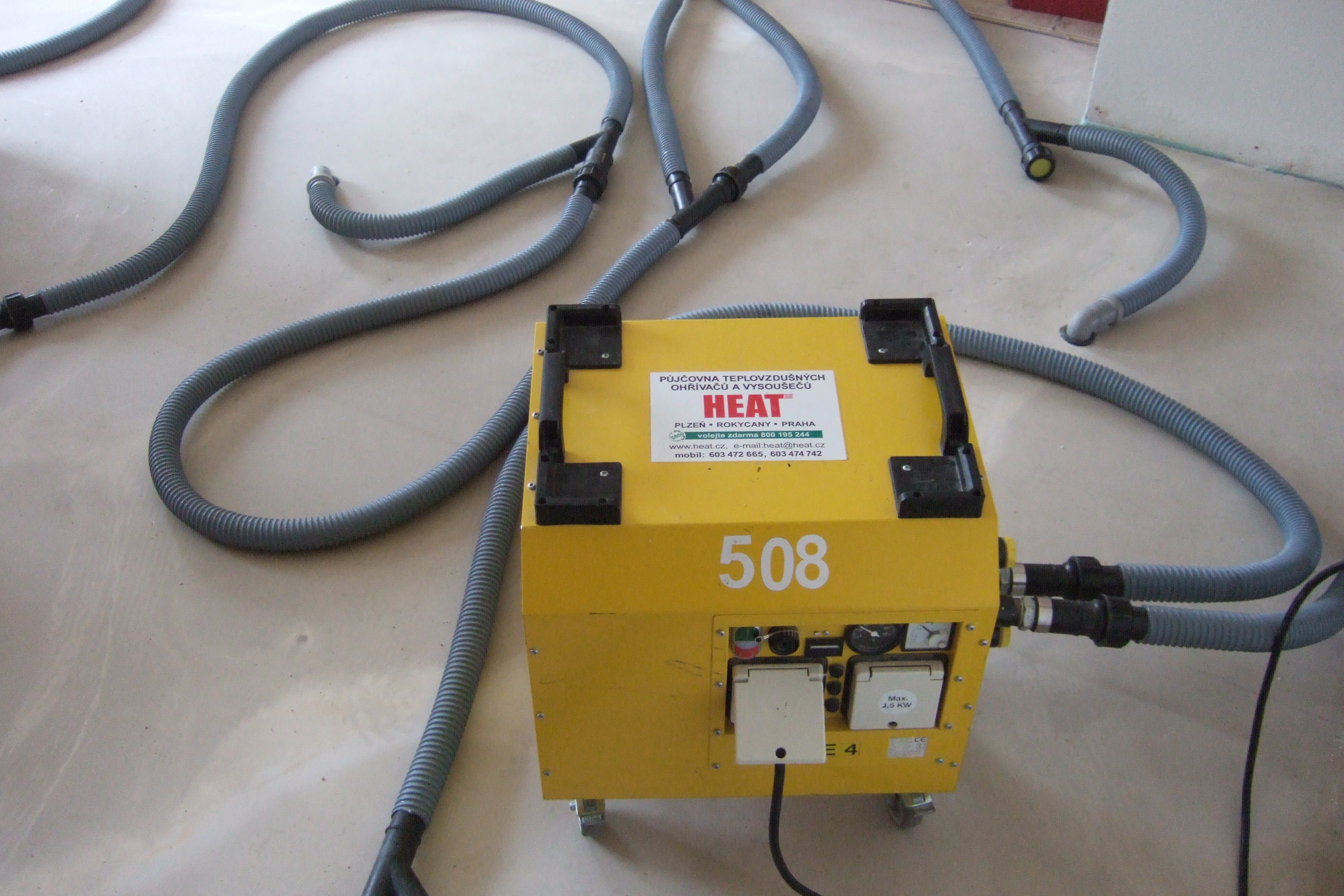 HEAT teplovzdušné ohřívače a vysoušeče - odvlhčovače foto 6