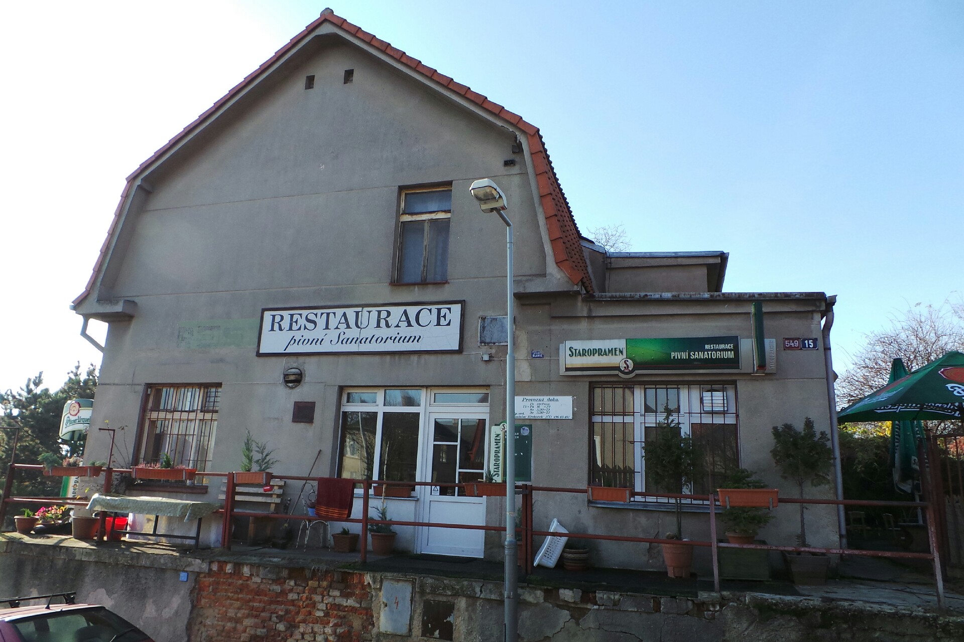Restaurace pivní Sanatorium