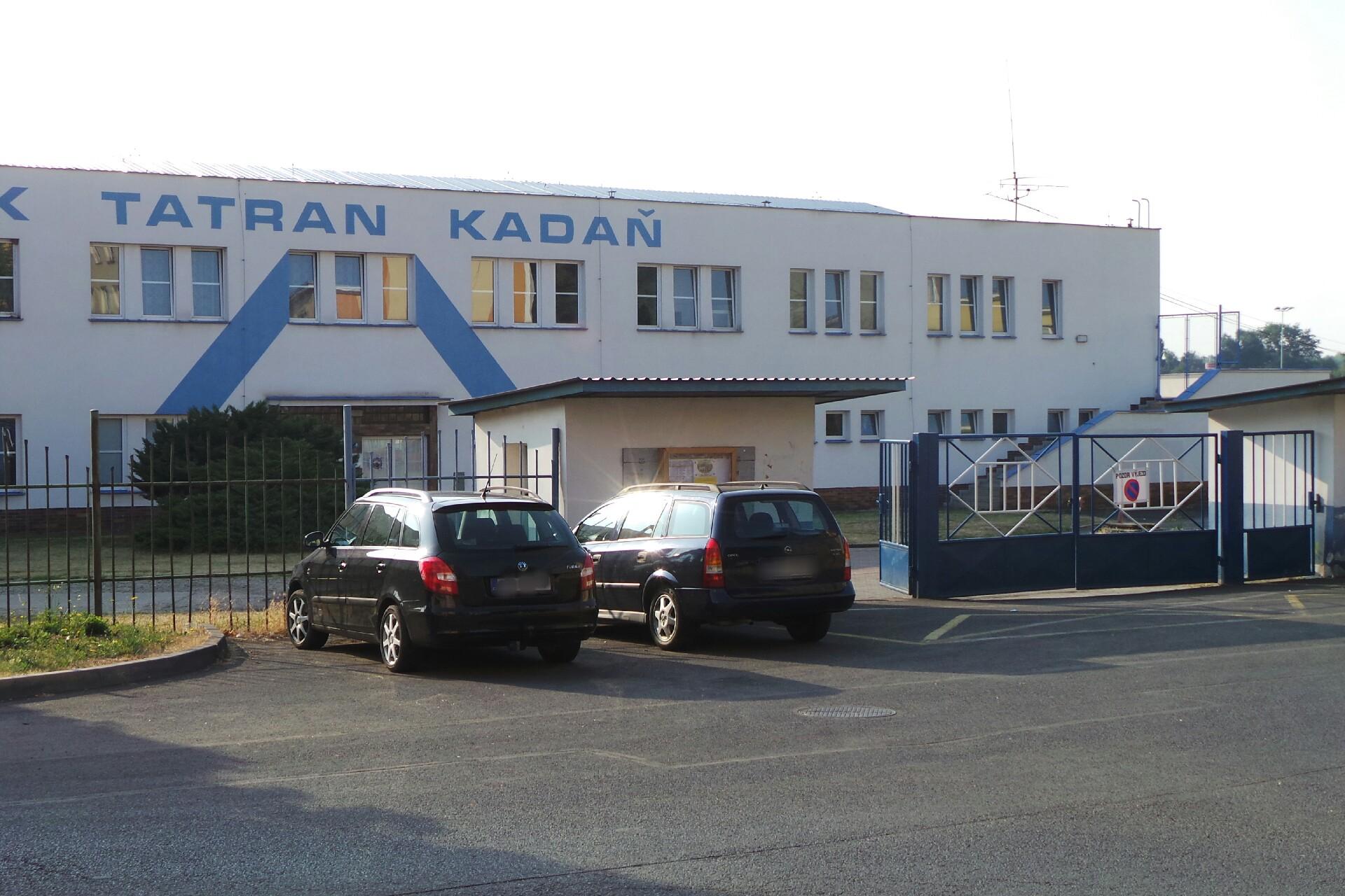 Fotbalový klub Tatran Kadaň - fotbalový stadion