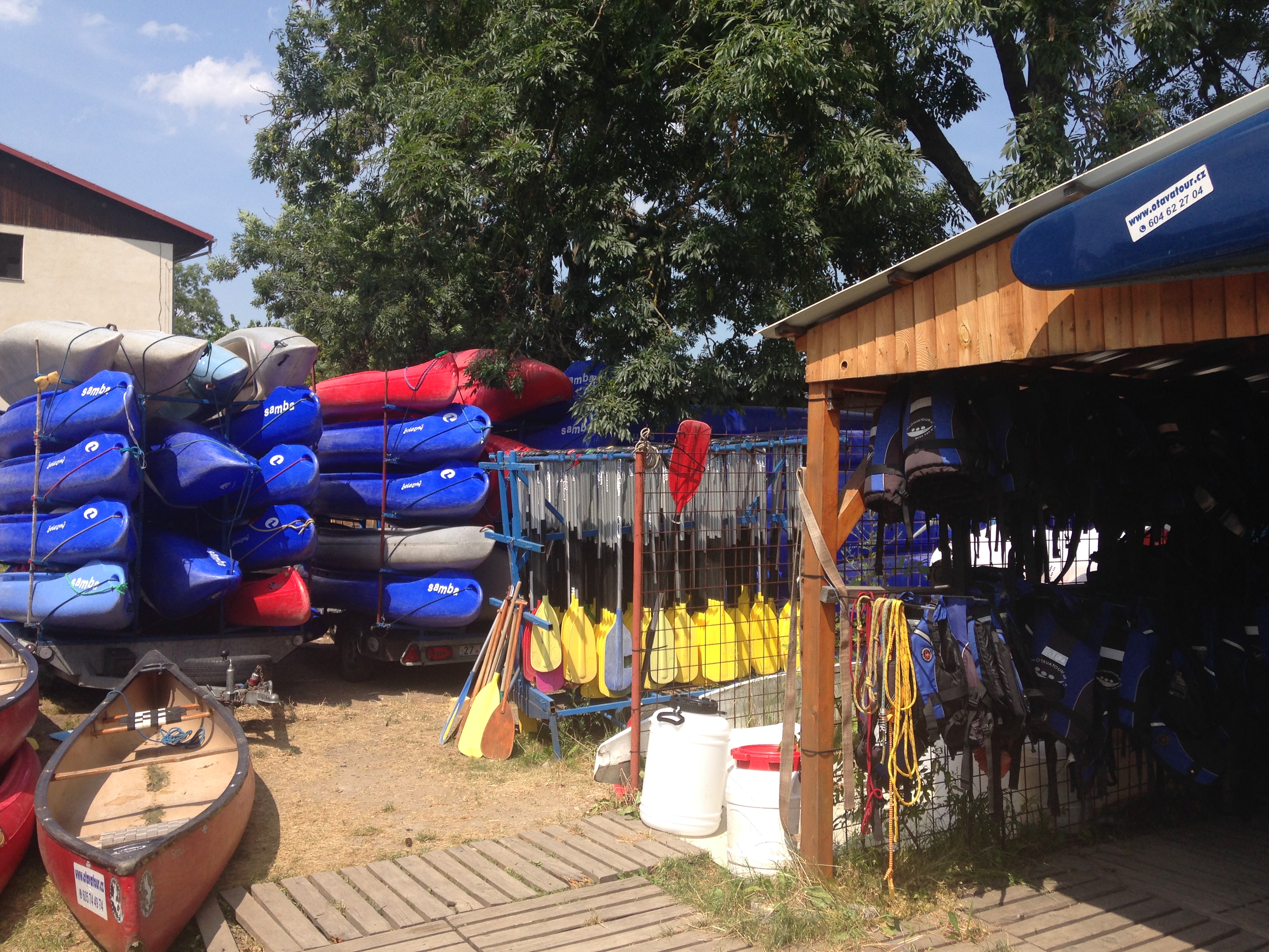 Půjčovna lodí Otavatour foto 3