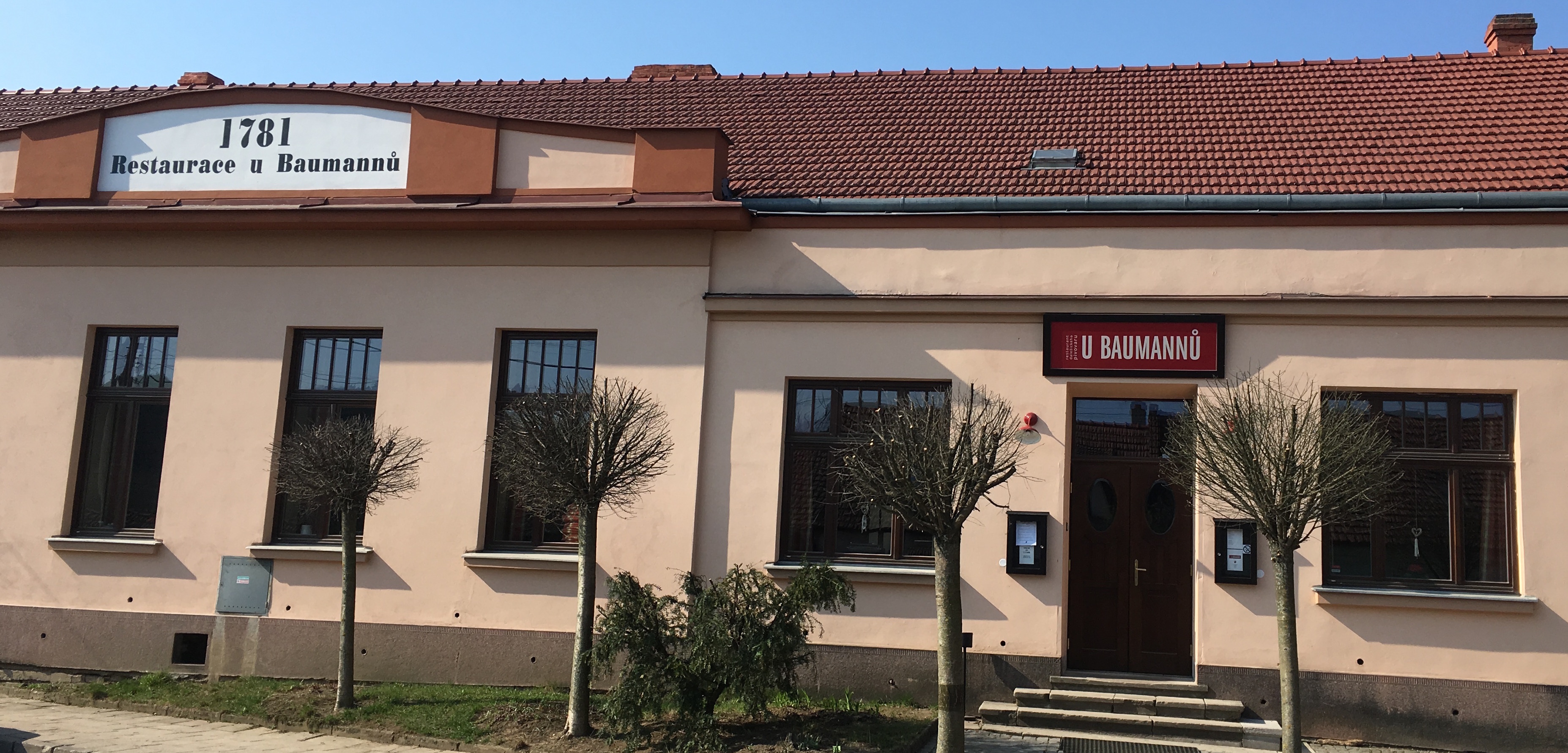 Restaurant dalešického pivovaru U BAUMANNŮ