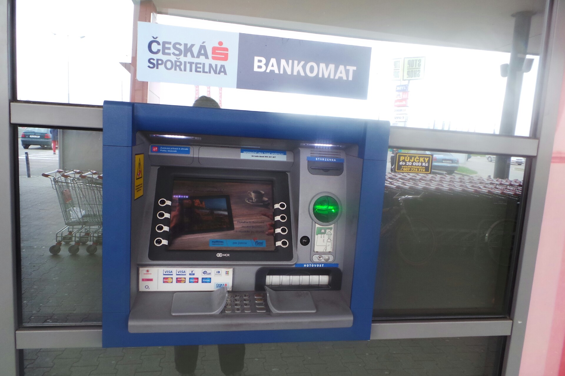 Bankomat České spořitelny