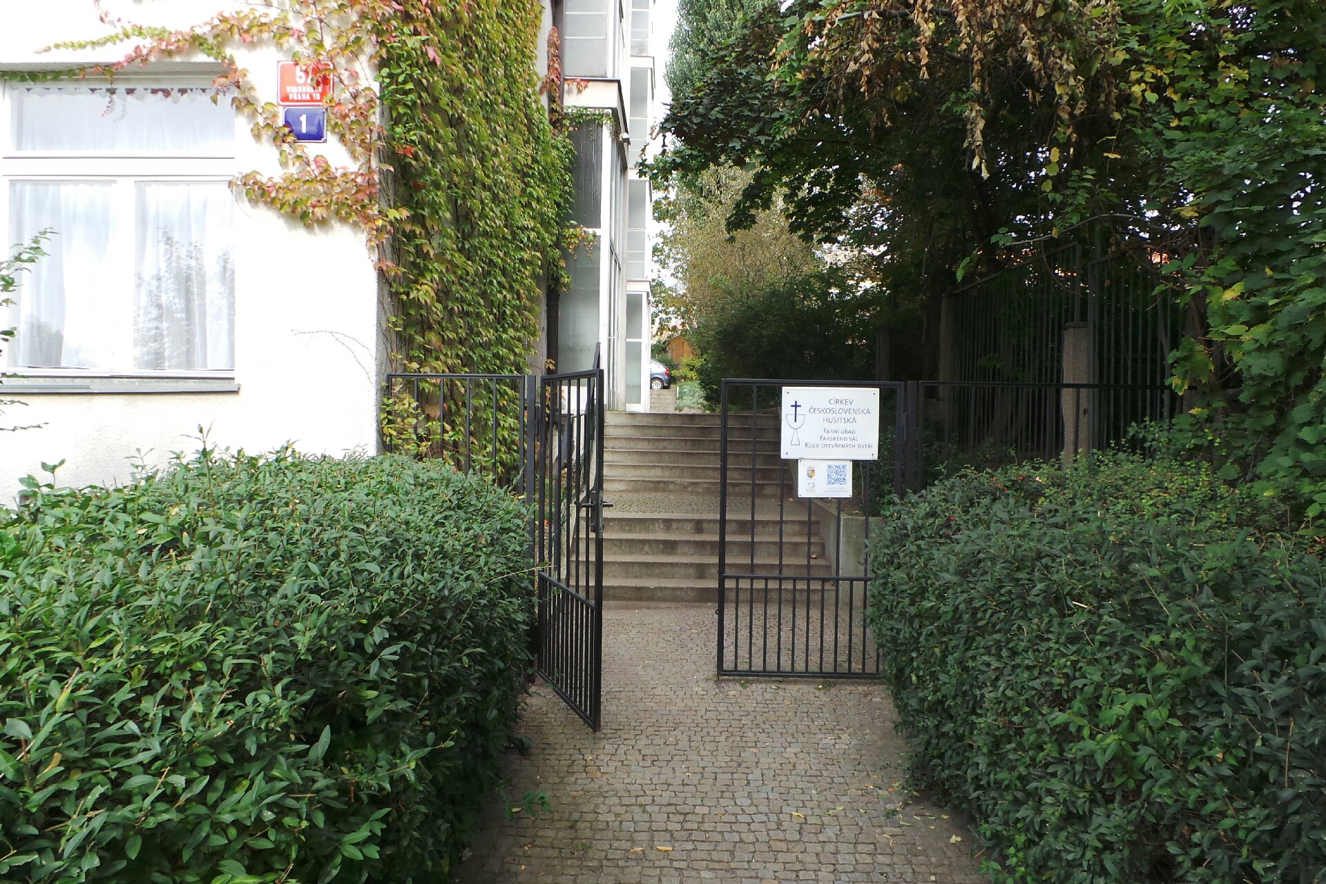 Náboženská obec Církve československé husitské v Praze 10 - Vinohrady