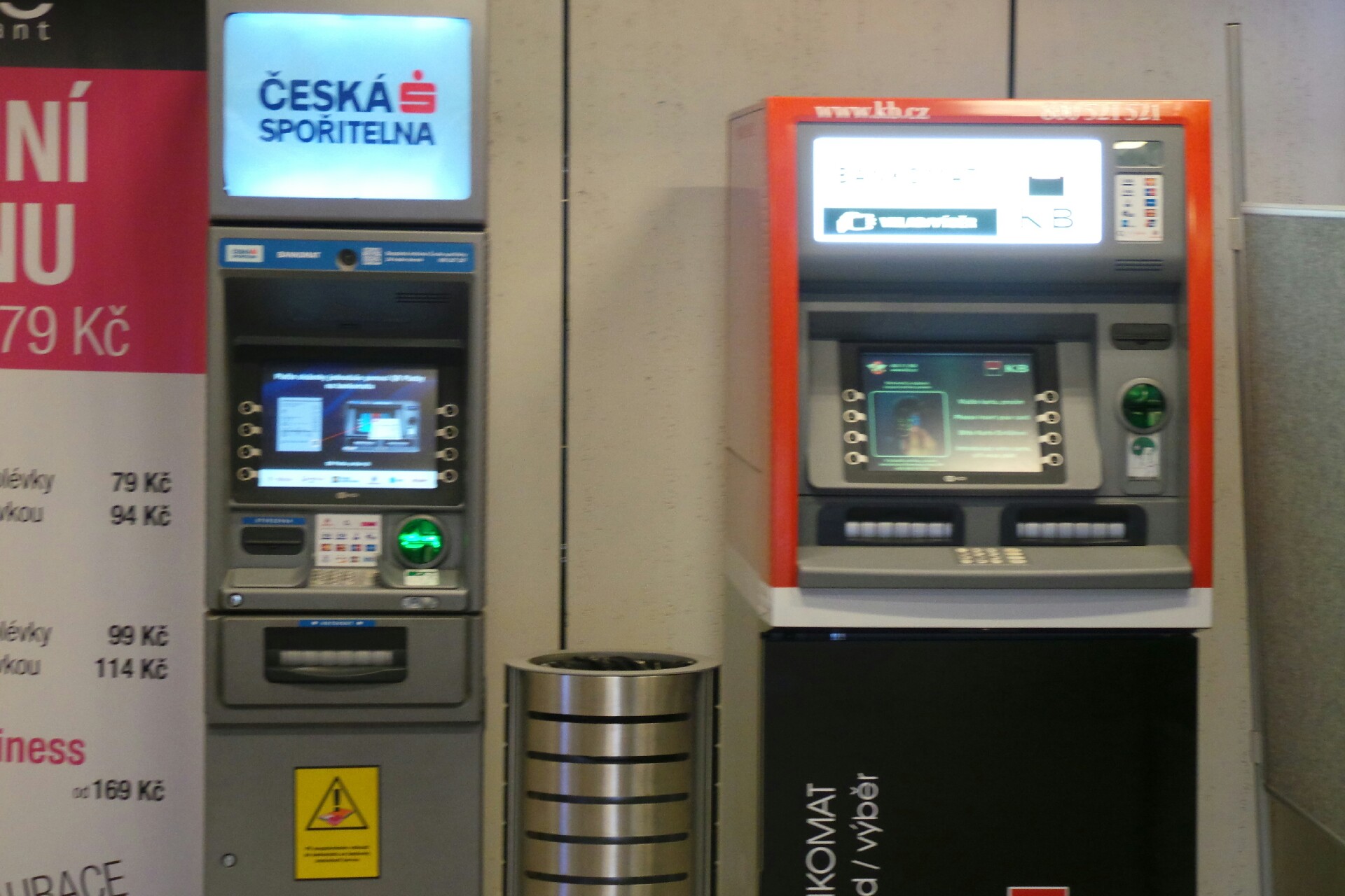 Bankomat České spořitelny