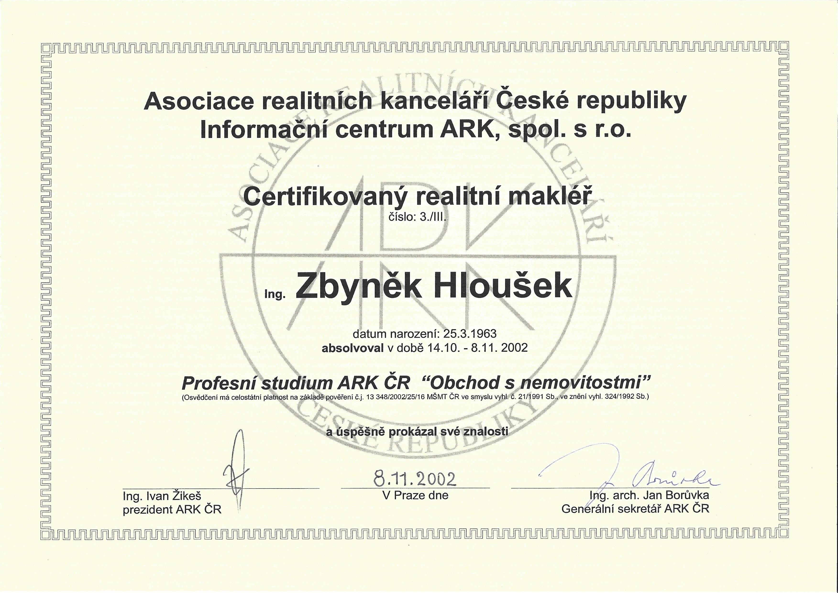 HLOUŠEK REALITY Realitní centrum Jižní Město, s.r.o. foto 2