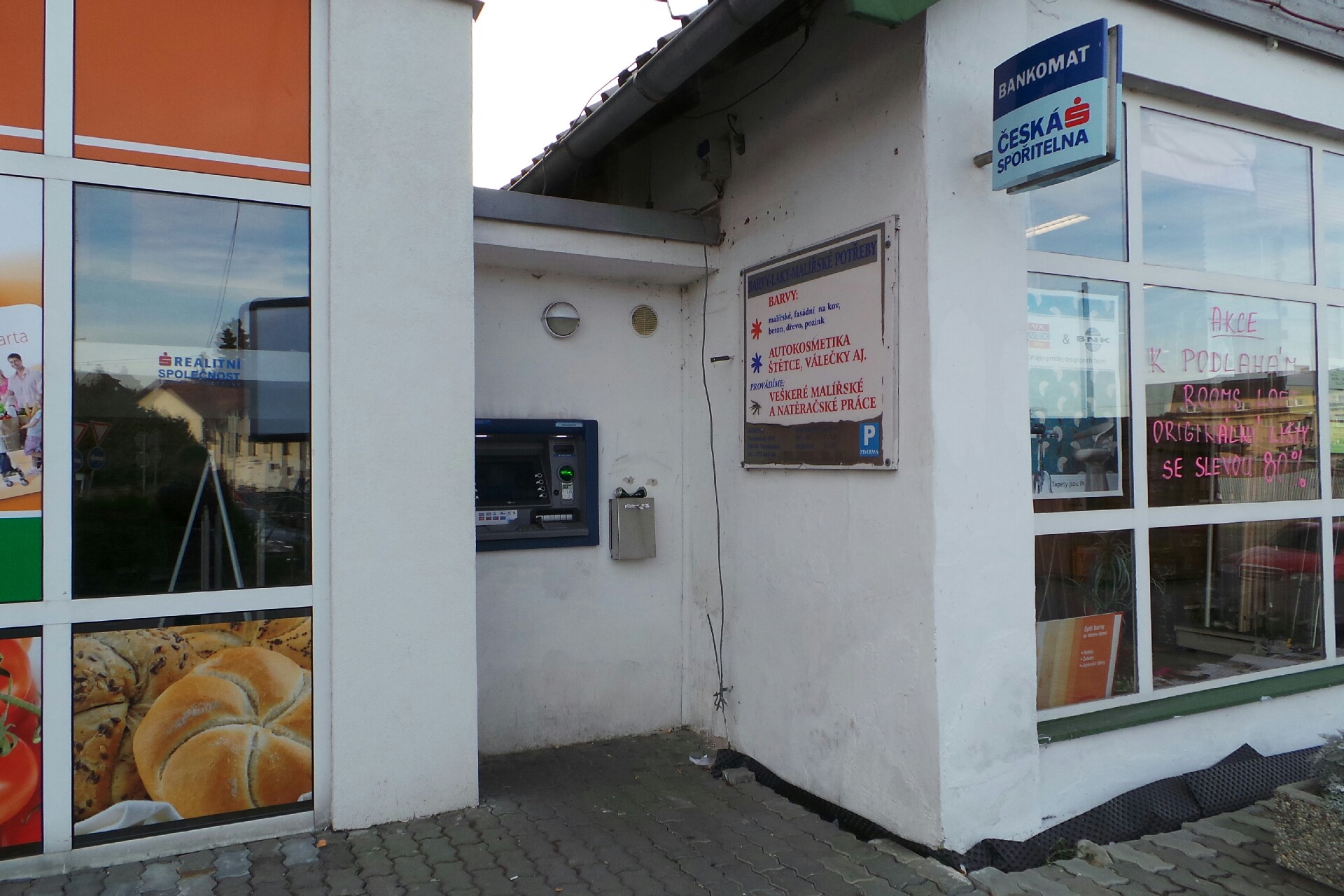 Bankomat České spořitelny