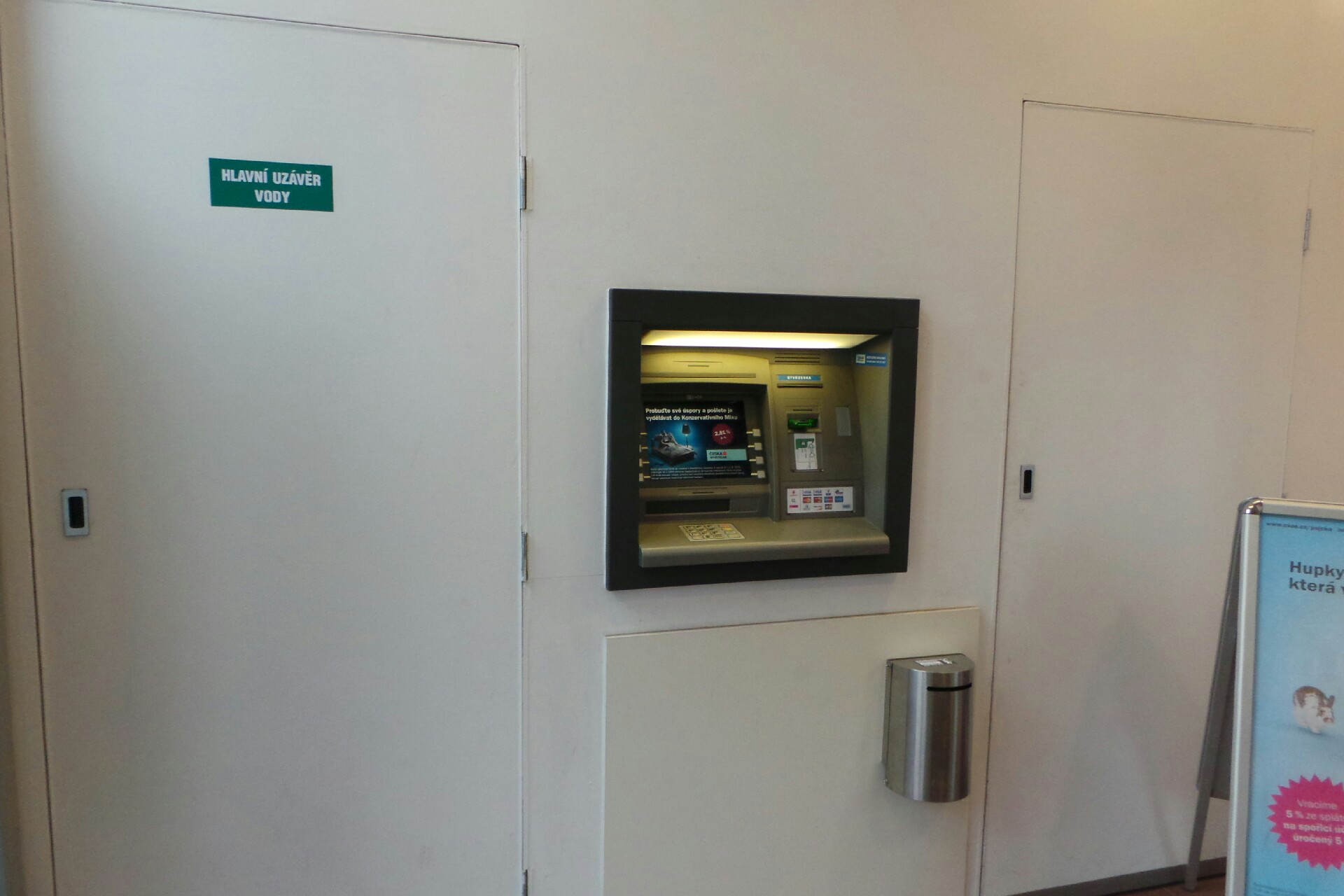 Bankomat České spořitelny