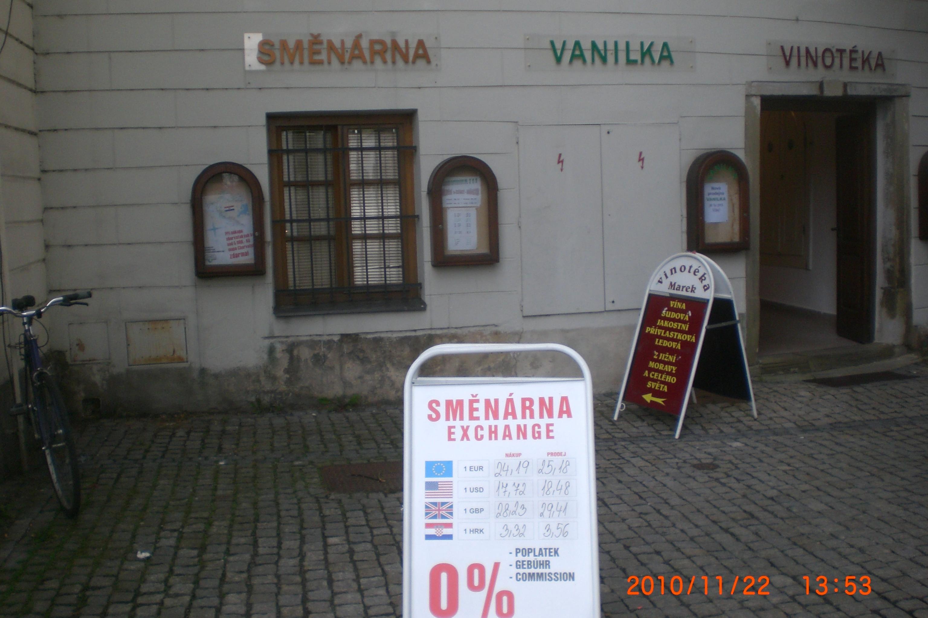 Směnárna Tourist centrum