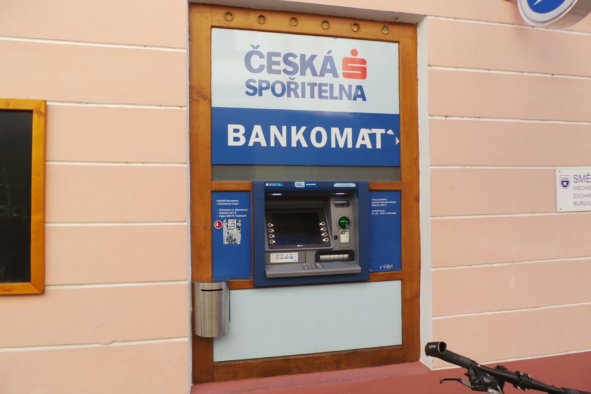 Bankomat České spořitelny