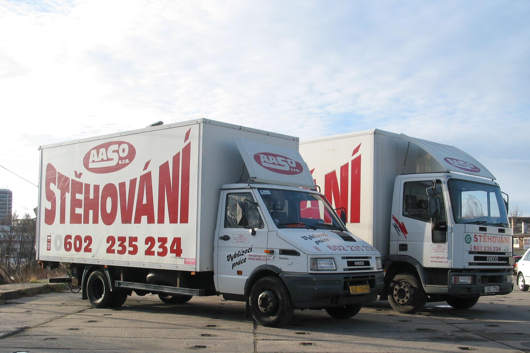 AASO s.r.o. - stěhování