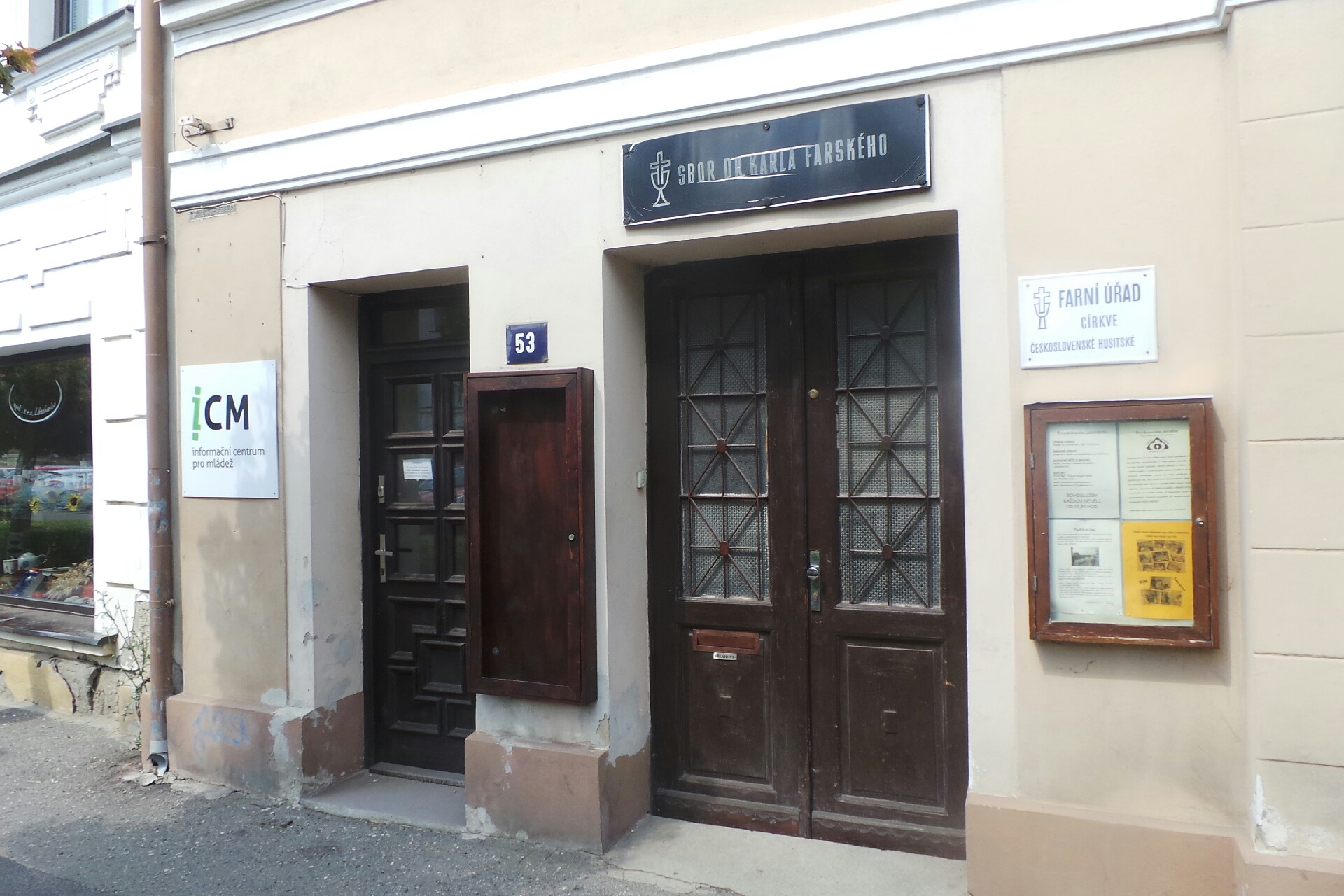 Náboženská obec Církve československé husitské v Ústí nad Labem - Střekově