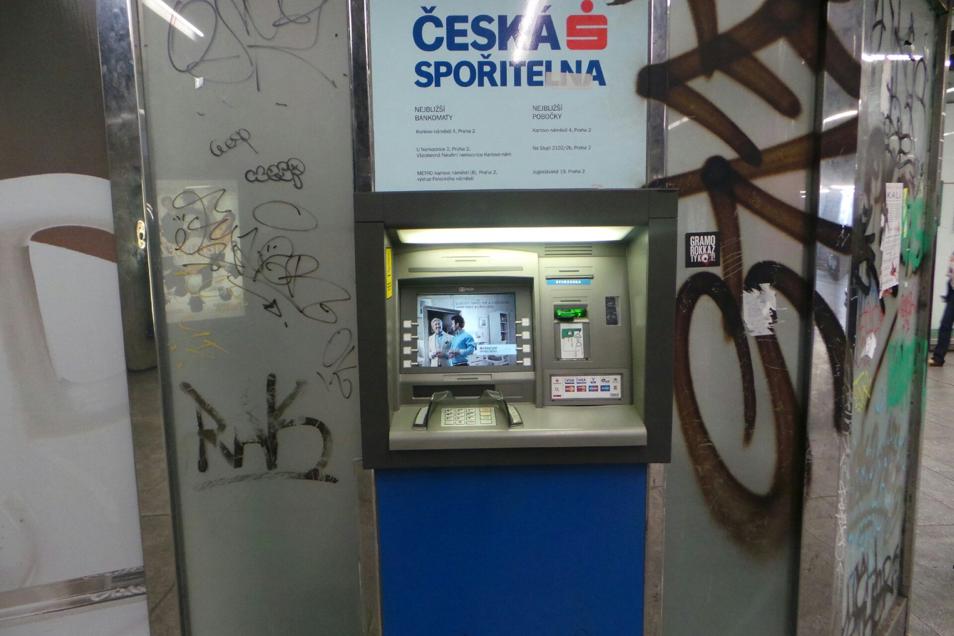 Bankomat České spořitelny