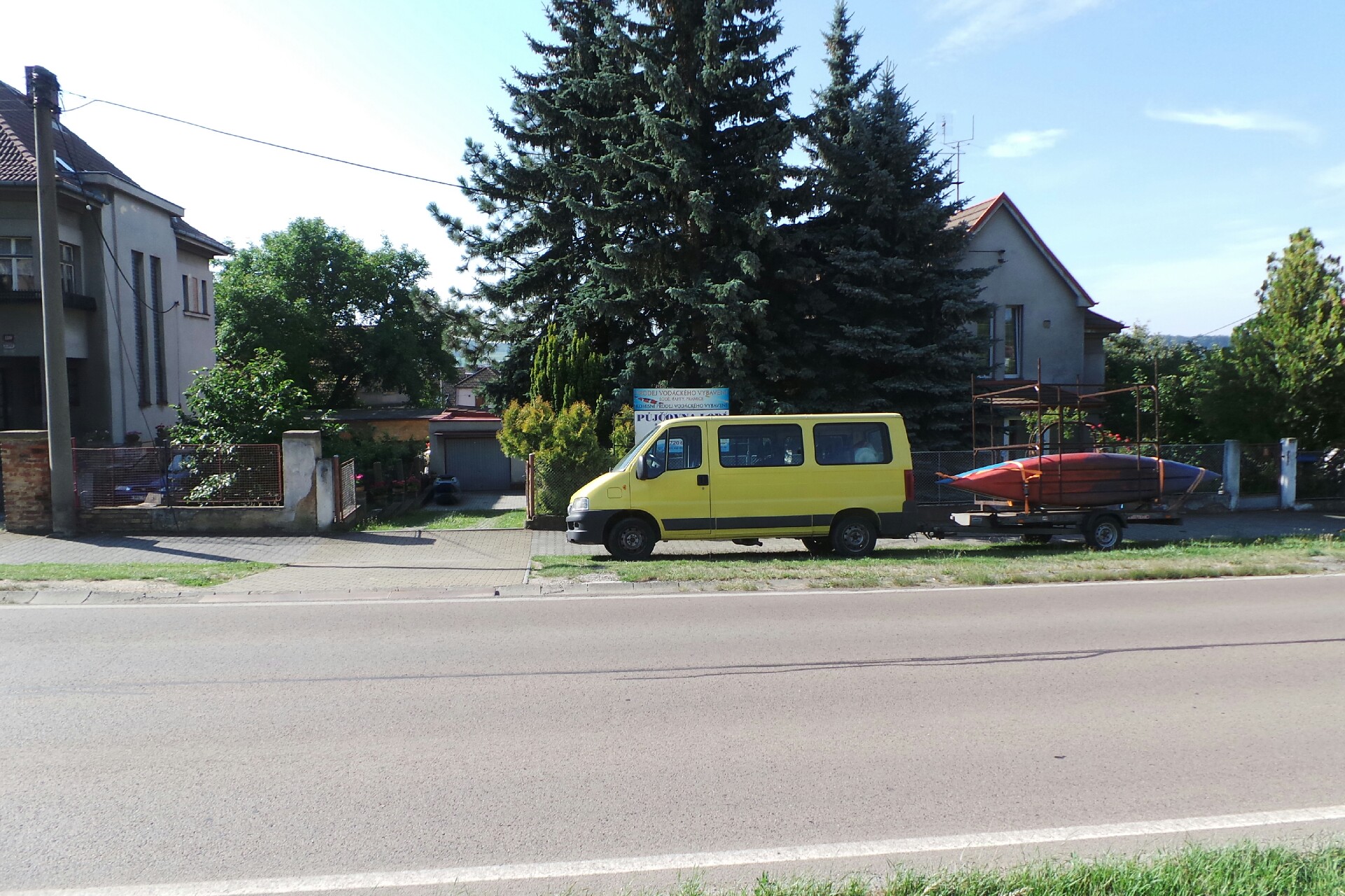 Vod - dog - půjčovna lodí - Berounka