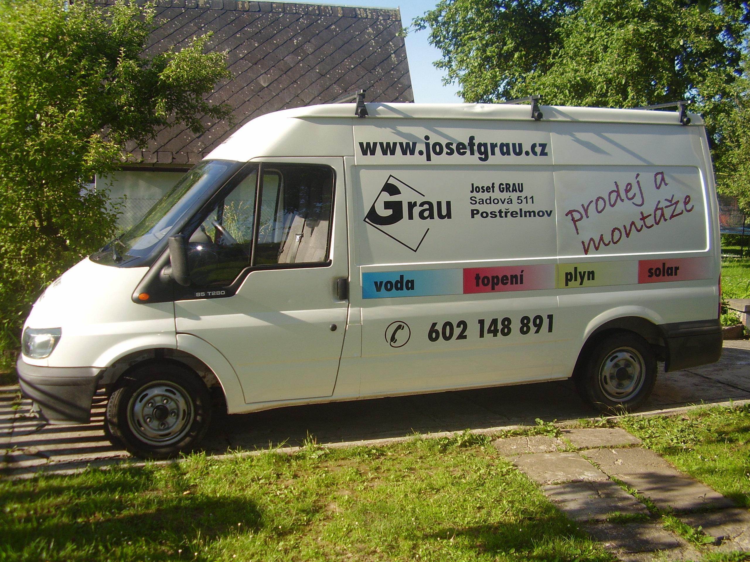 Josef Grau - Voda - Topení - Plyn