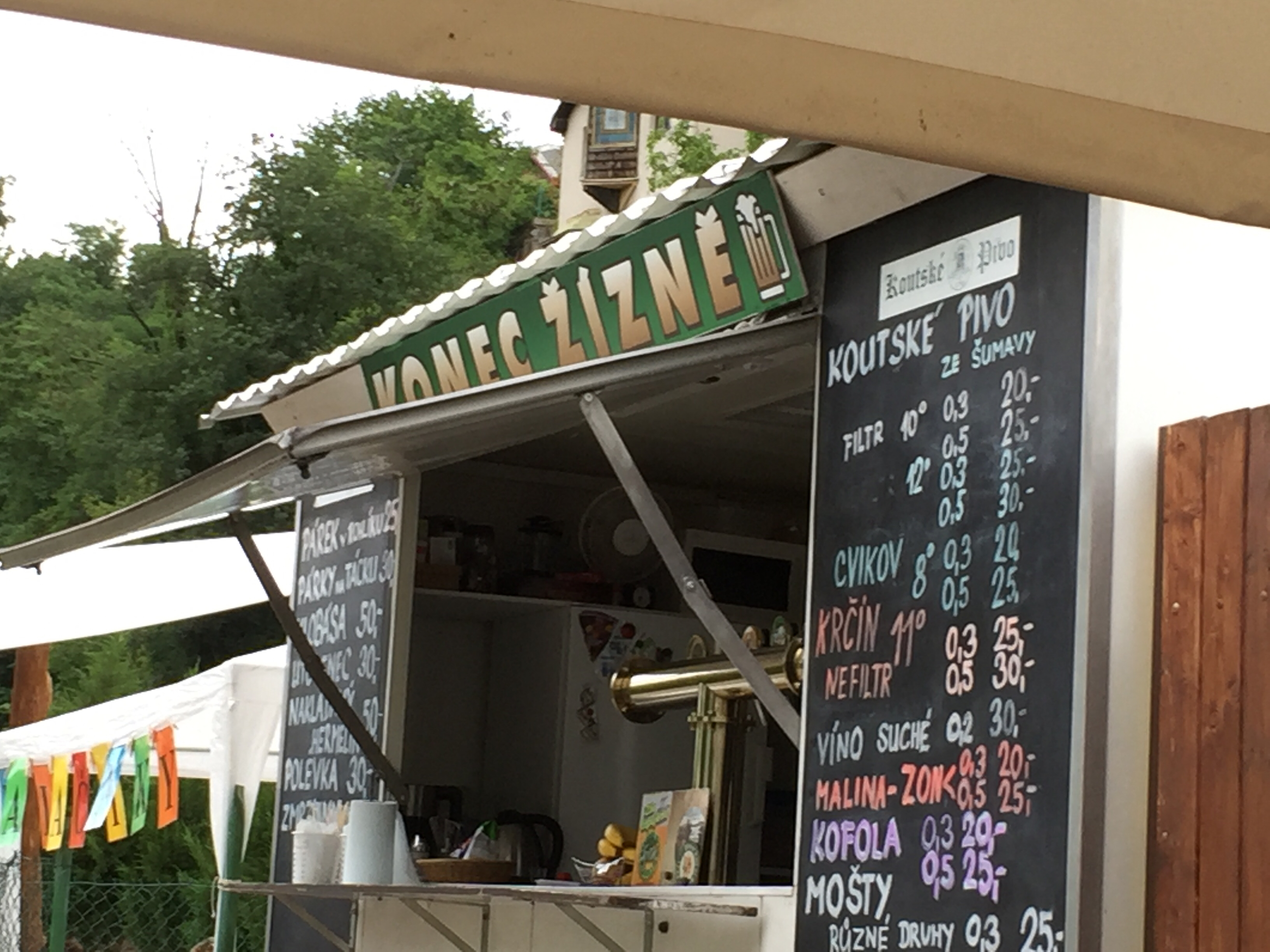 Občerstvení Konec žízně foto 2