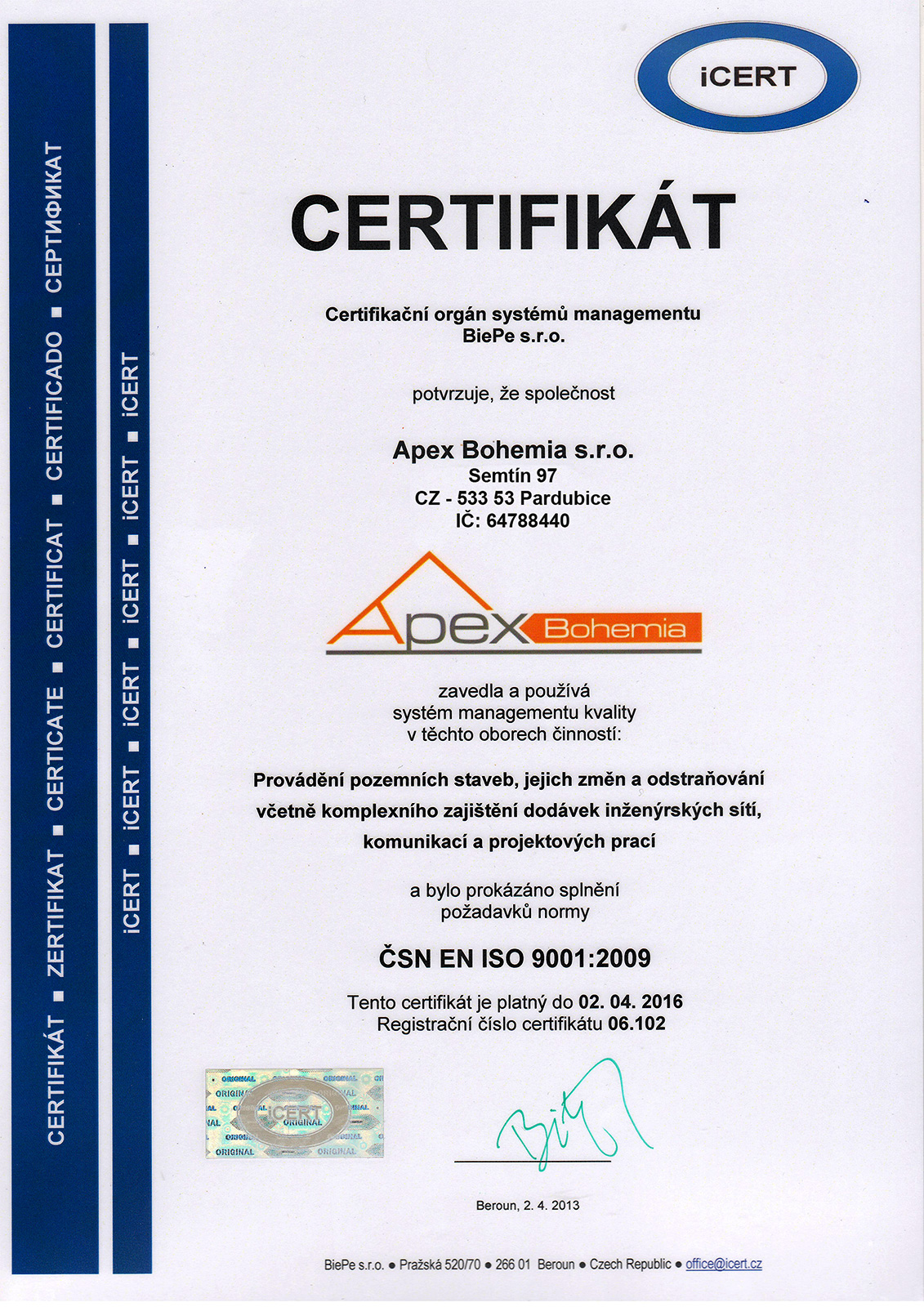 Apex Bohemia, s.r.o. foto 2