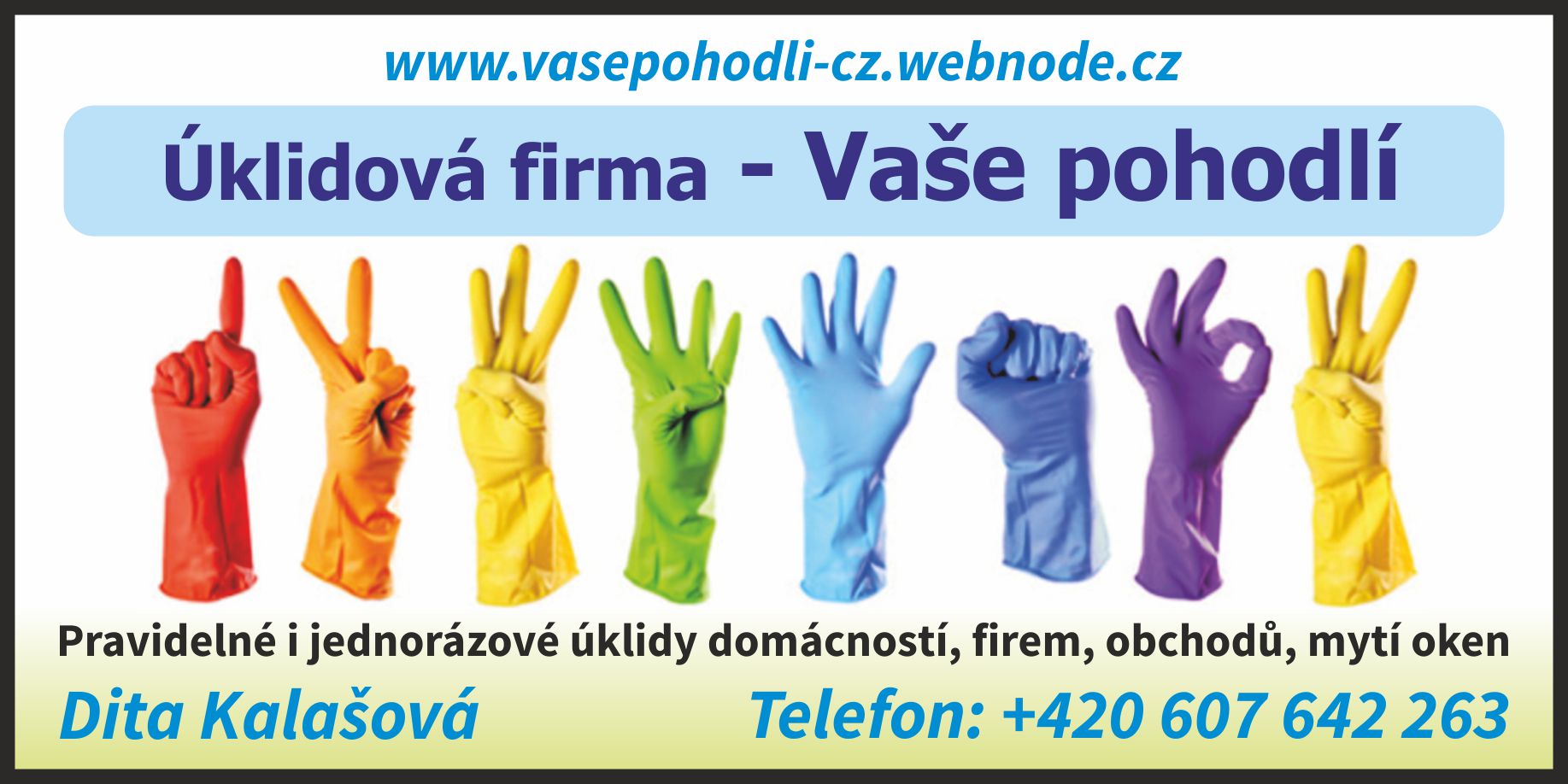 Dita Kalašová -  Vaše pohodlí foto 2