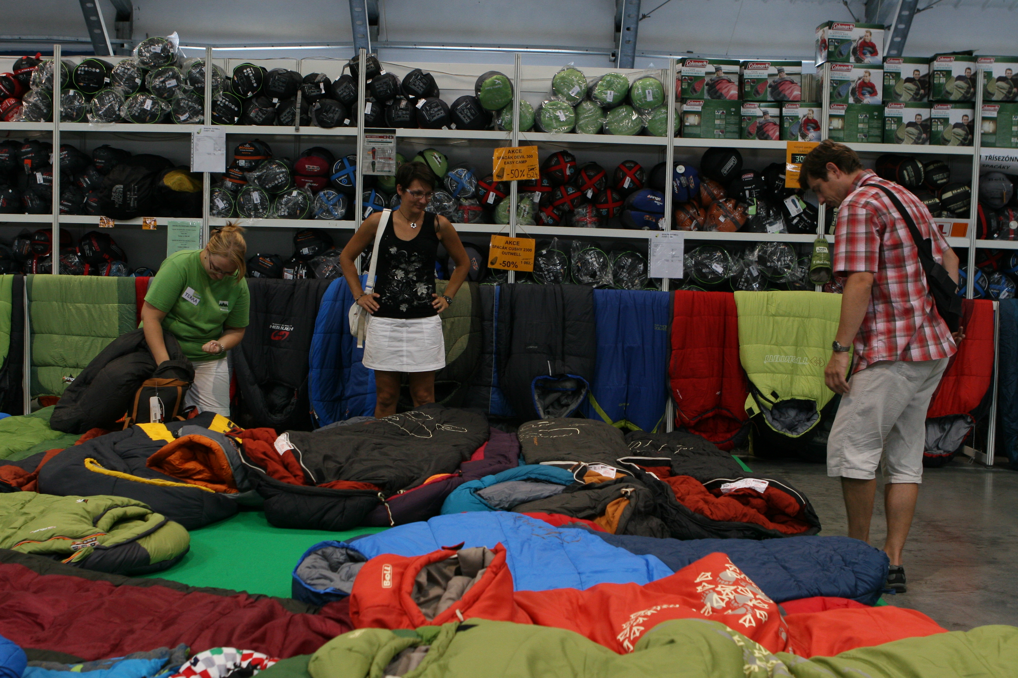 Výstava stanů a vybavení do přírody foto 4