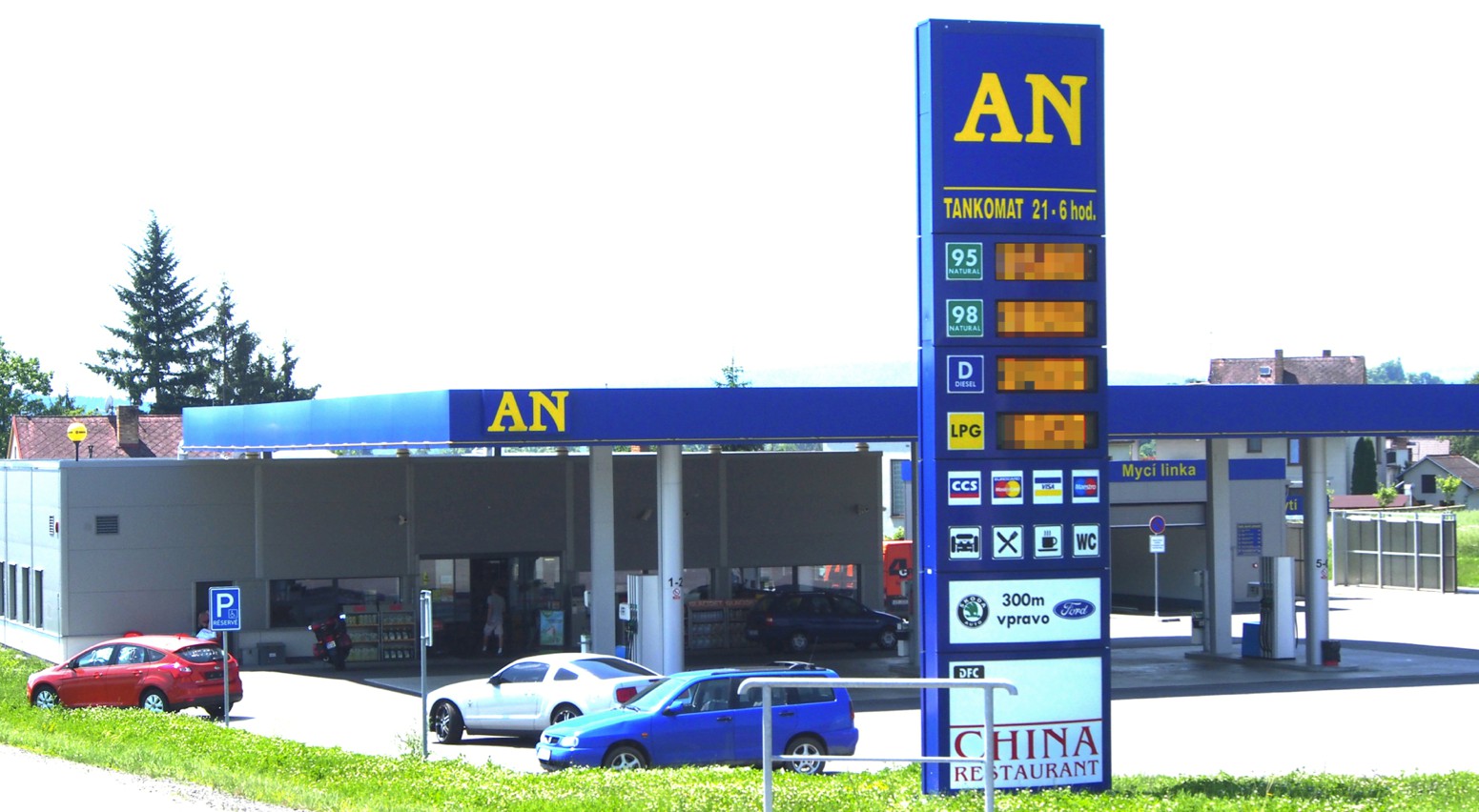 Čerpací stanice AN