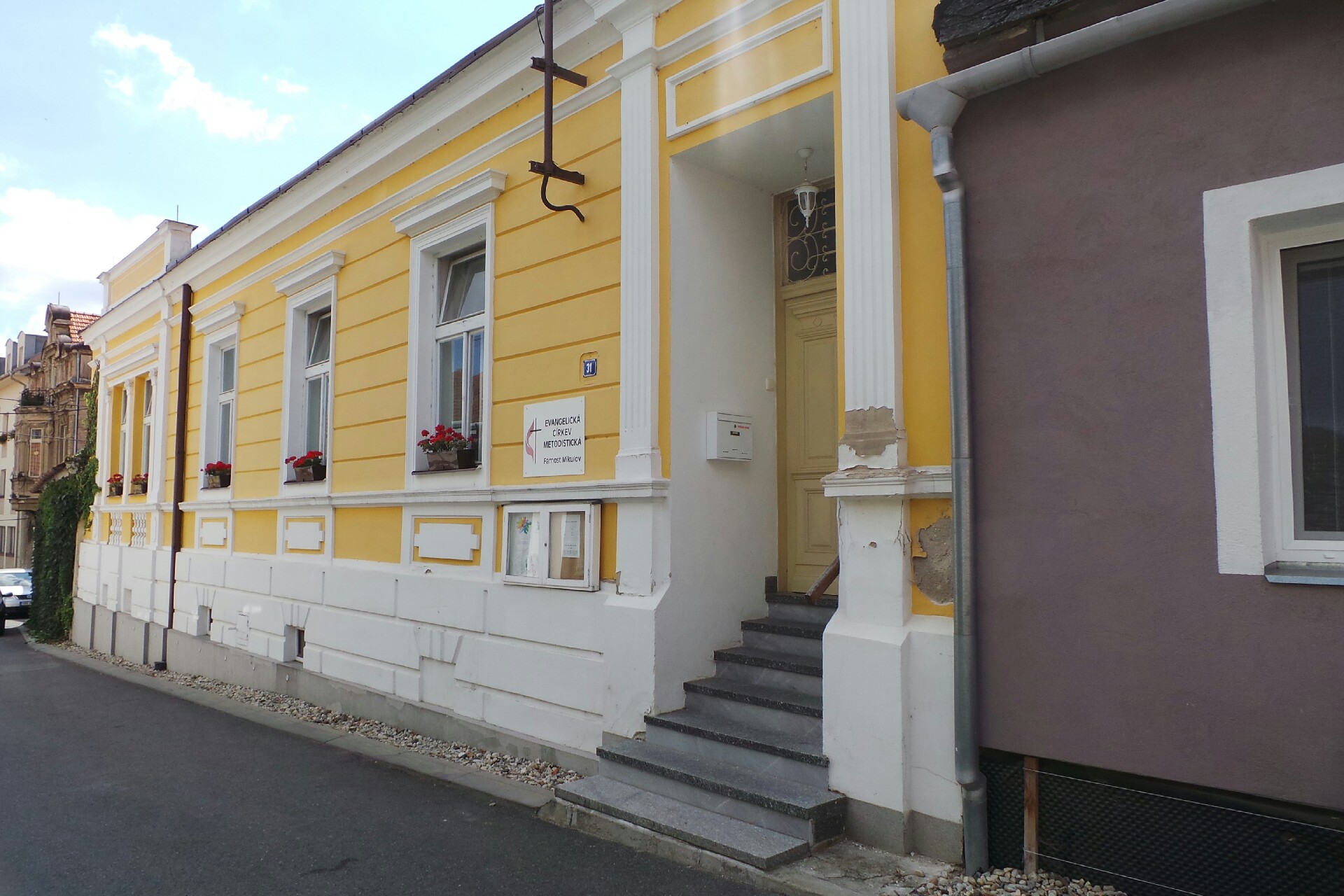 Farnost Evangelické církve metodistické v Mikulově - sbor Valtice