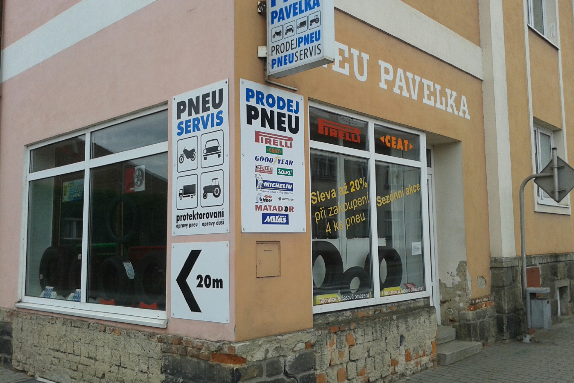 Pneu Pavelka
