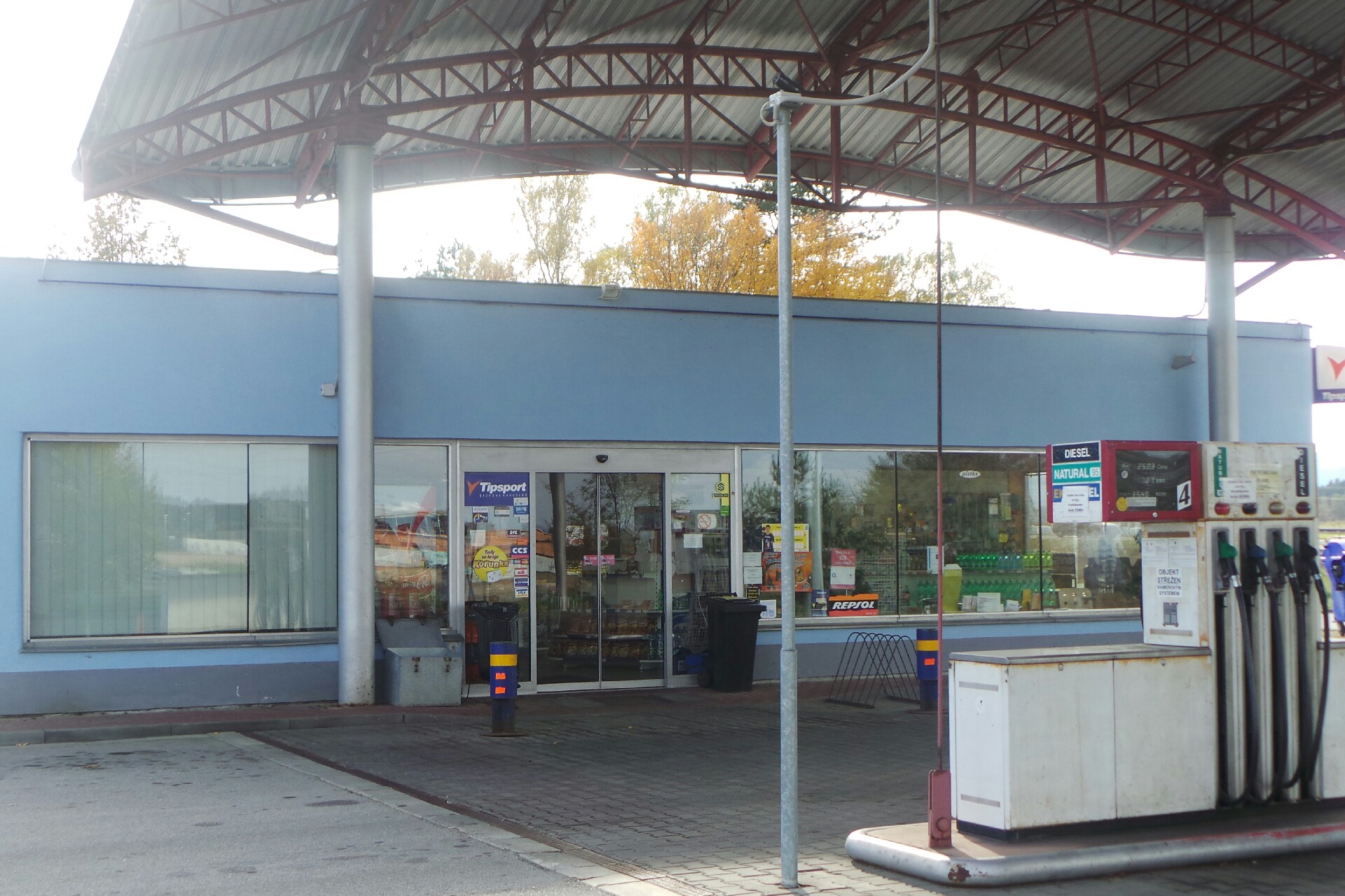 PLETKA, čerpací stanice