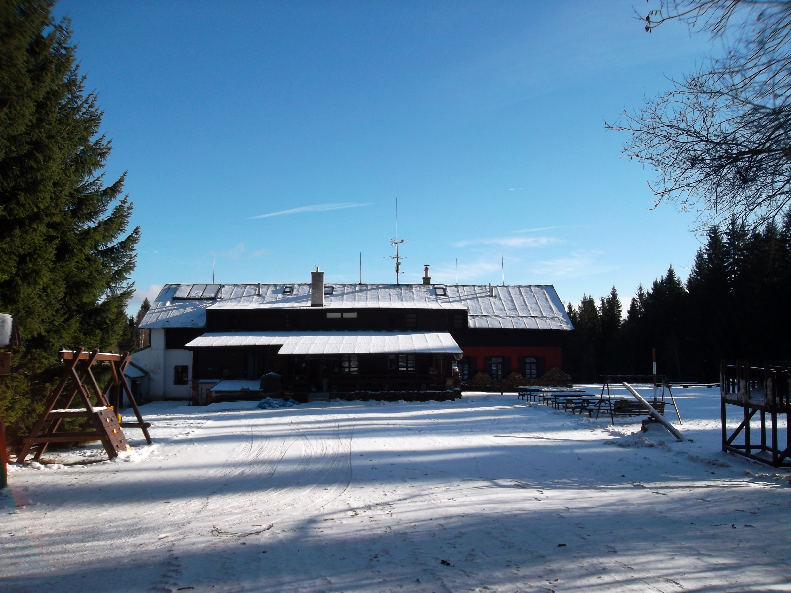 Modrokamenná bouda Krkonoše