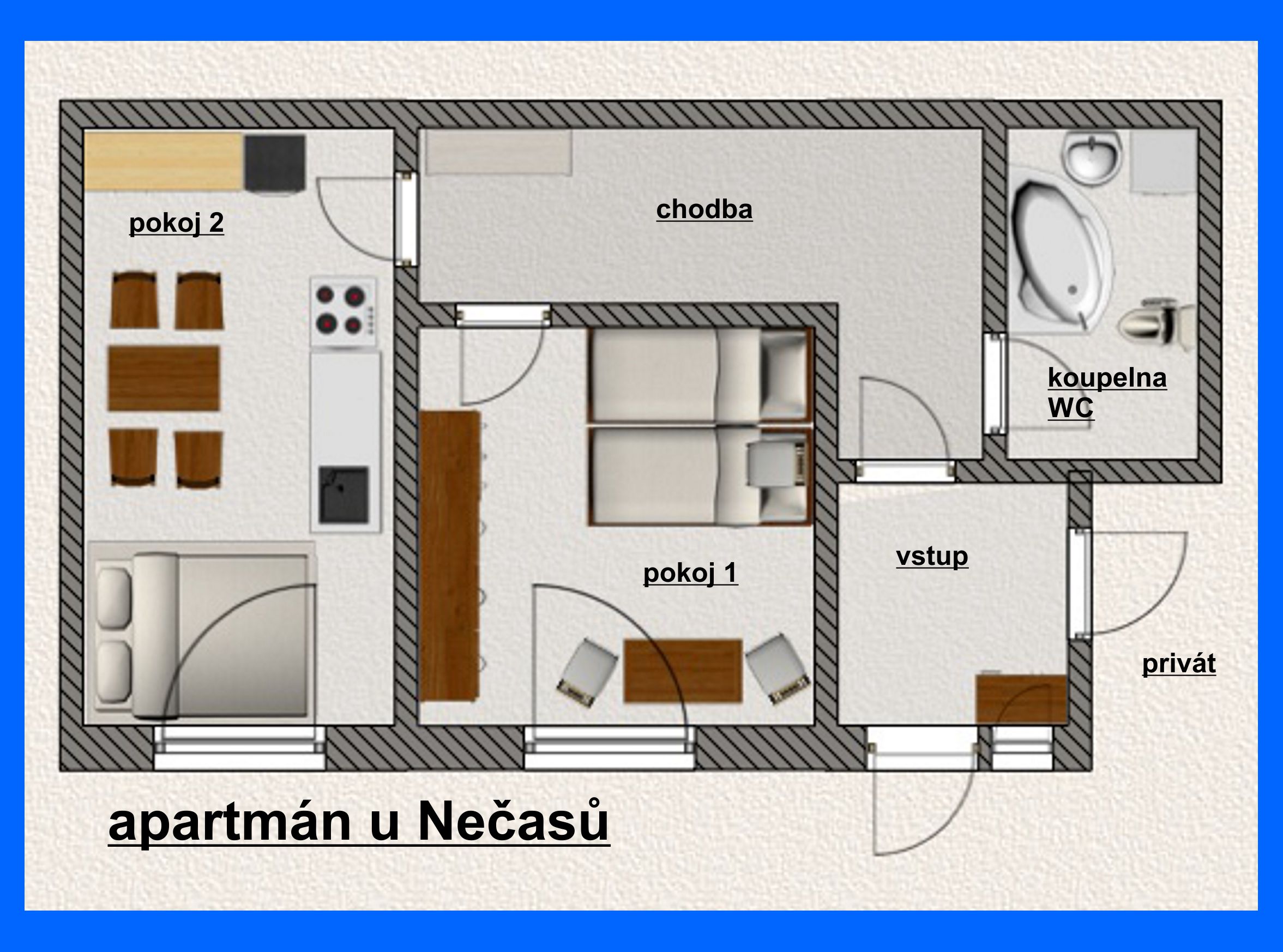 Apartmán v Moravském krasu foto 1