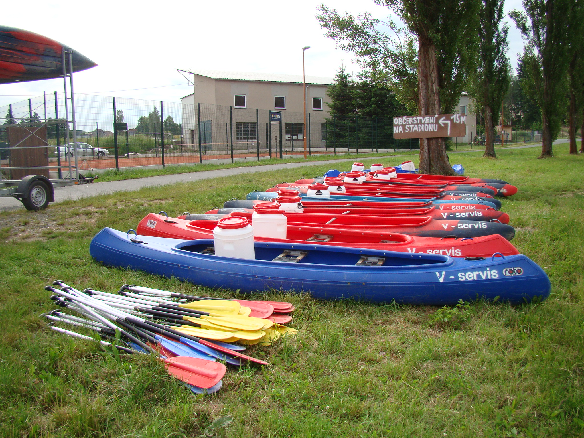 Půjčovna lodí a raftů V-servis foto 2