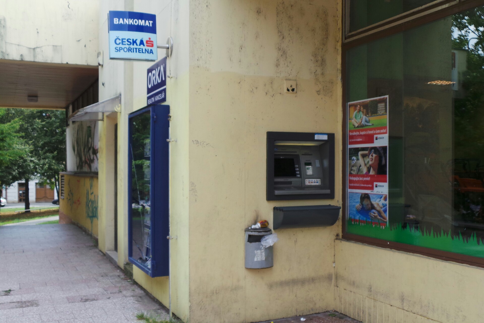 Bankomat České spořitelny