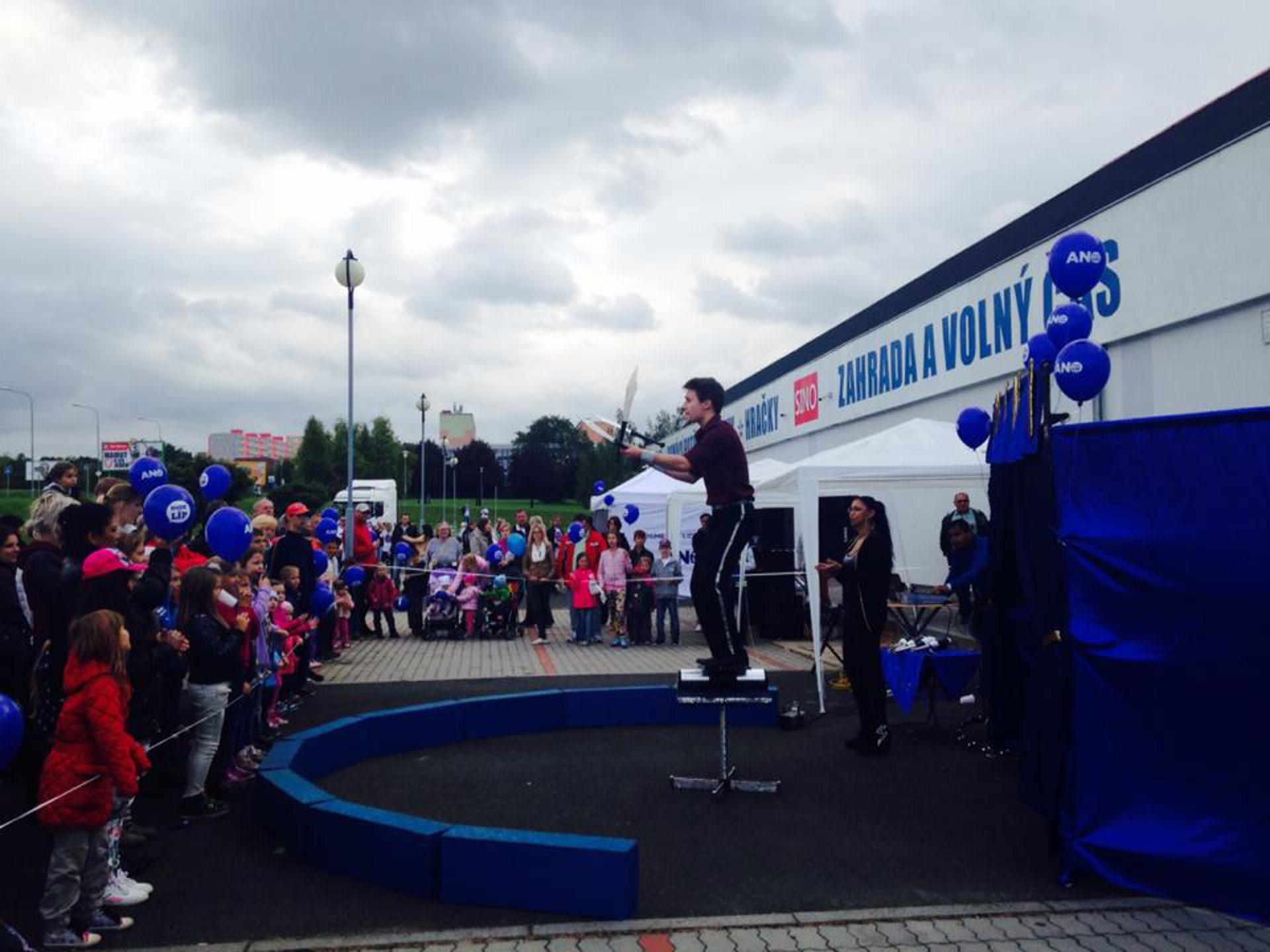 Nejrychlejší iluzionista David Cordero Kozlok