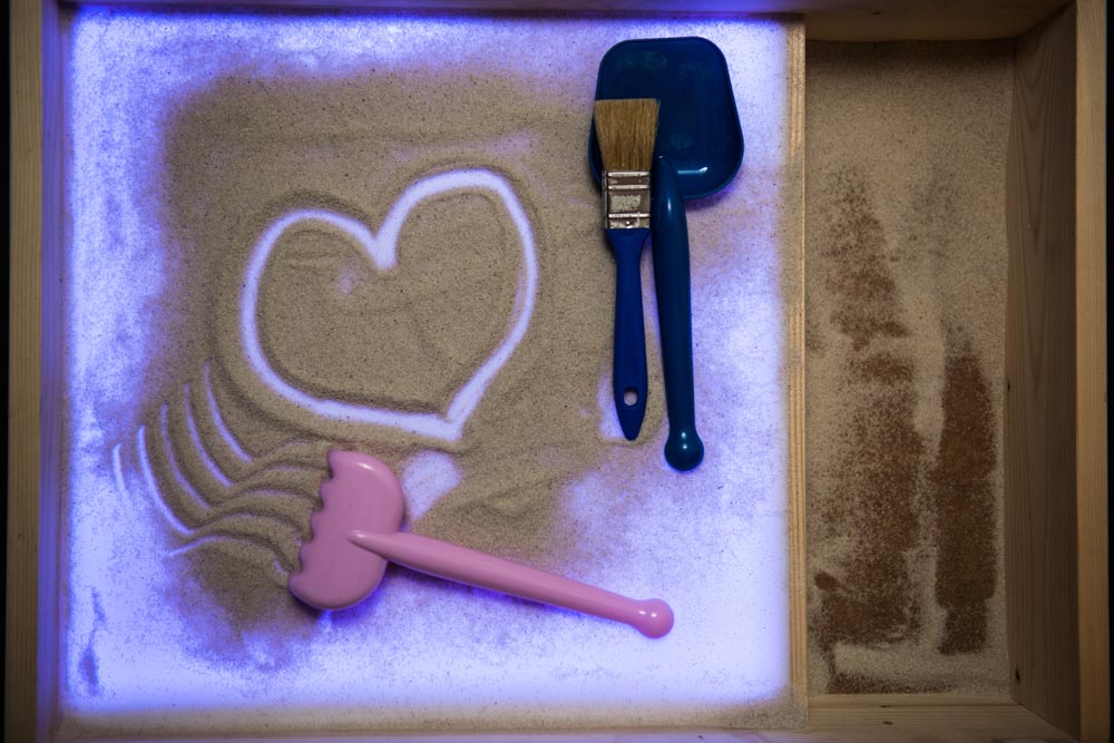 Malování v písku foto 3