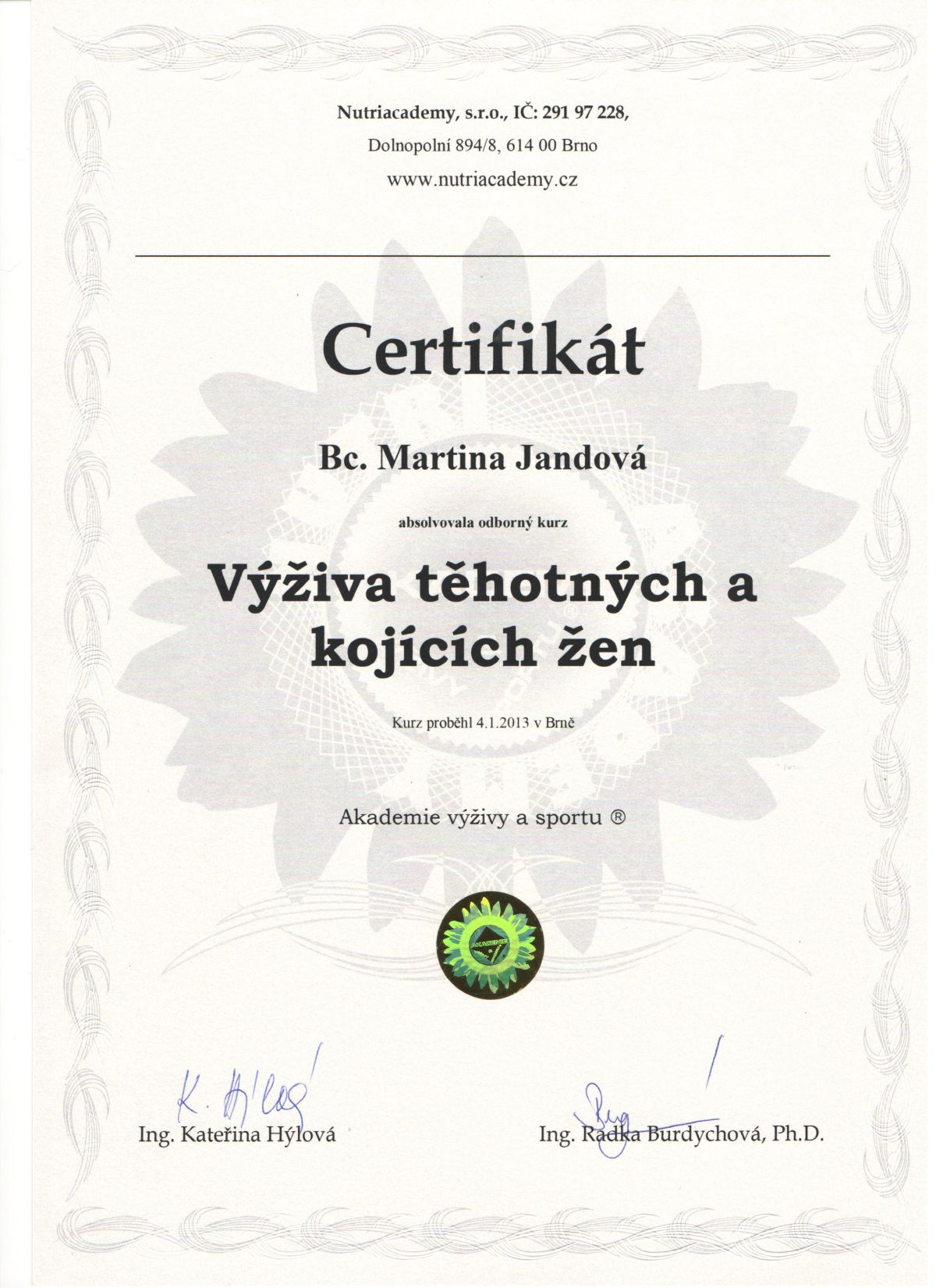 Bc. Martina Jandová foto 3