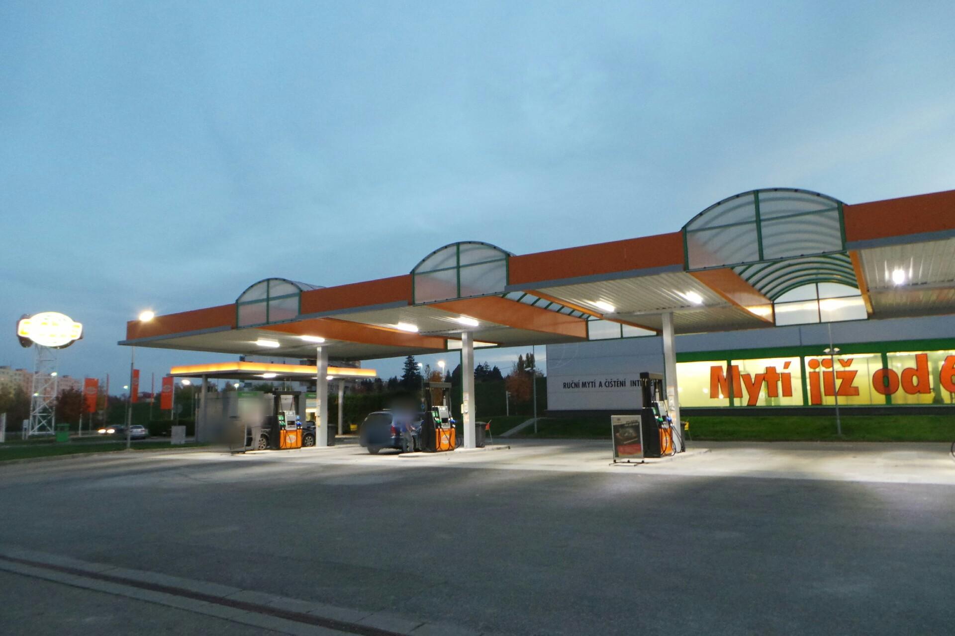 Čerpací stanice Globus