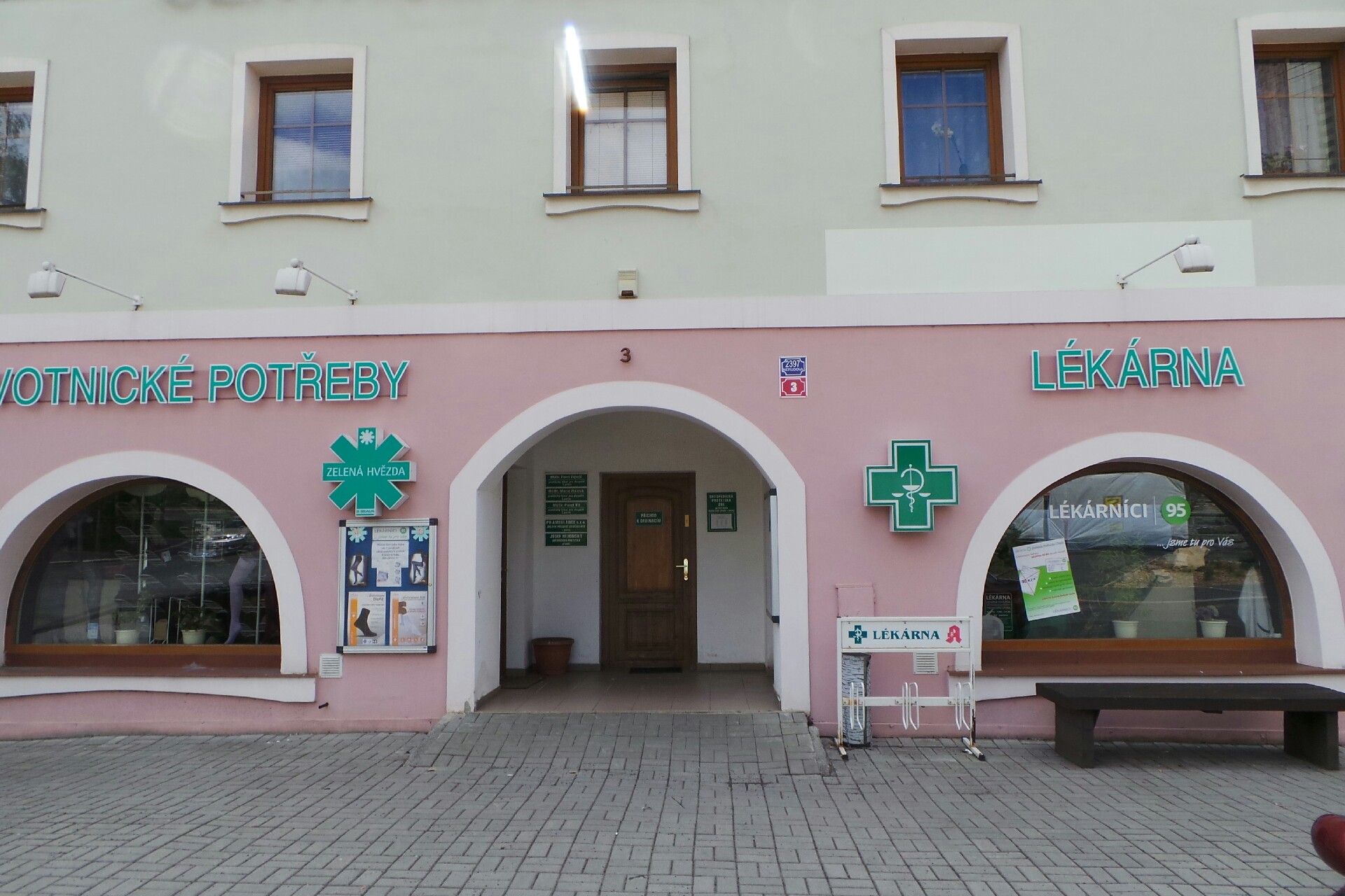 Zdravotnické potřeby Zelená hvězda