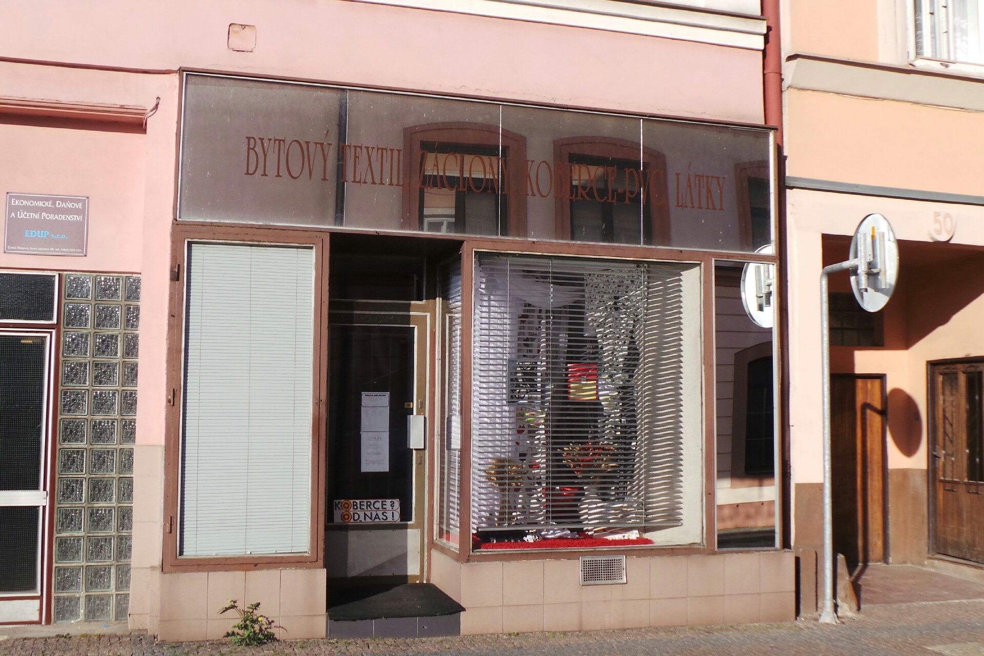 Druhá orlická obchodní společnost - látky, záclony