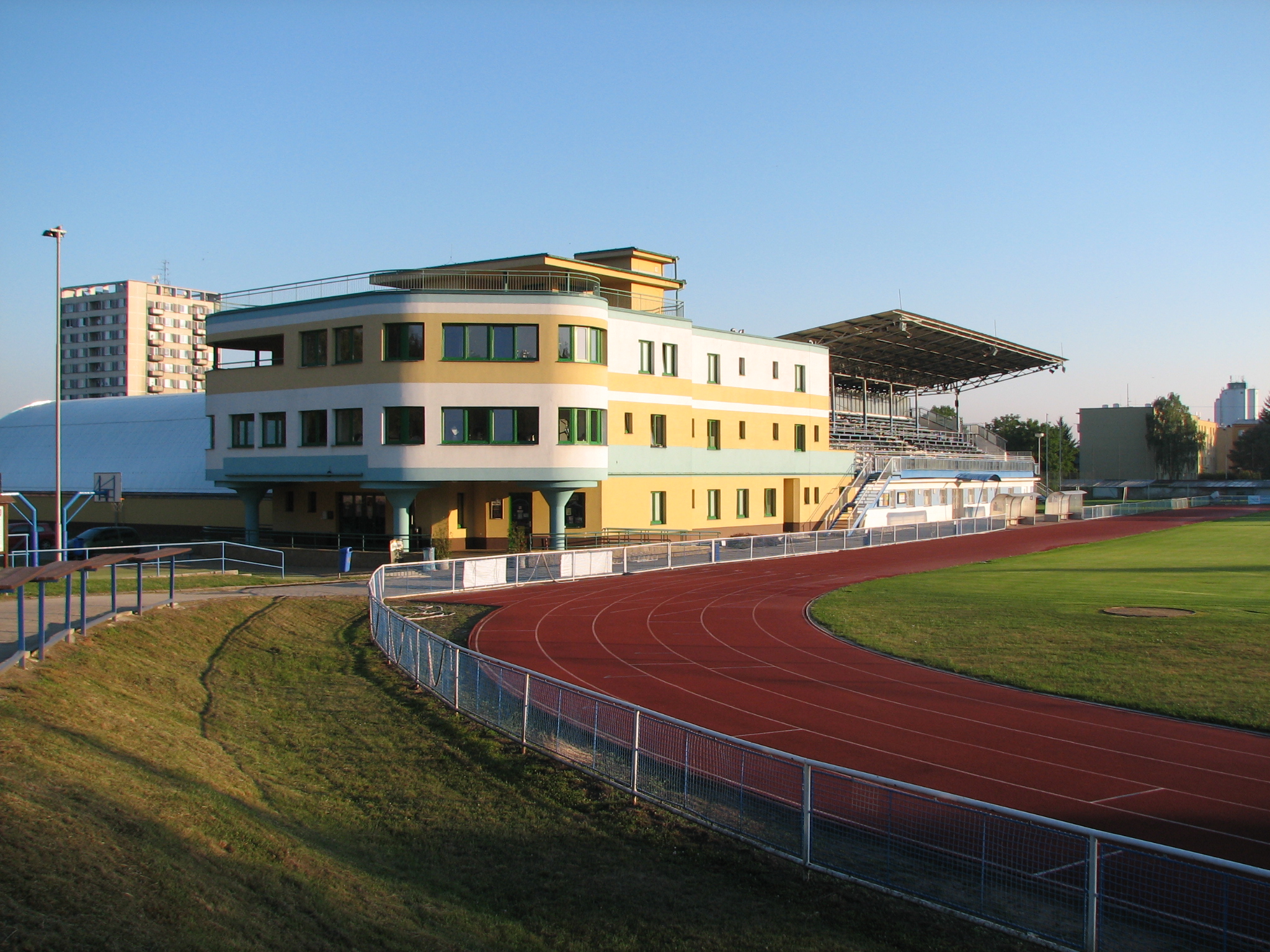 Ubytovna na městském stadionu Kyjov